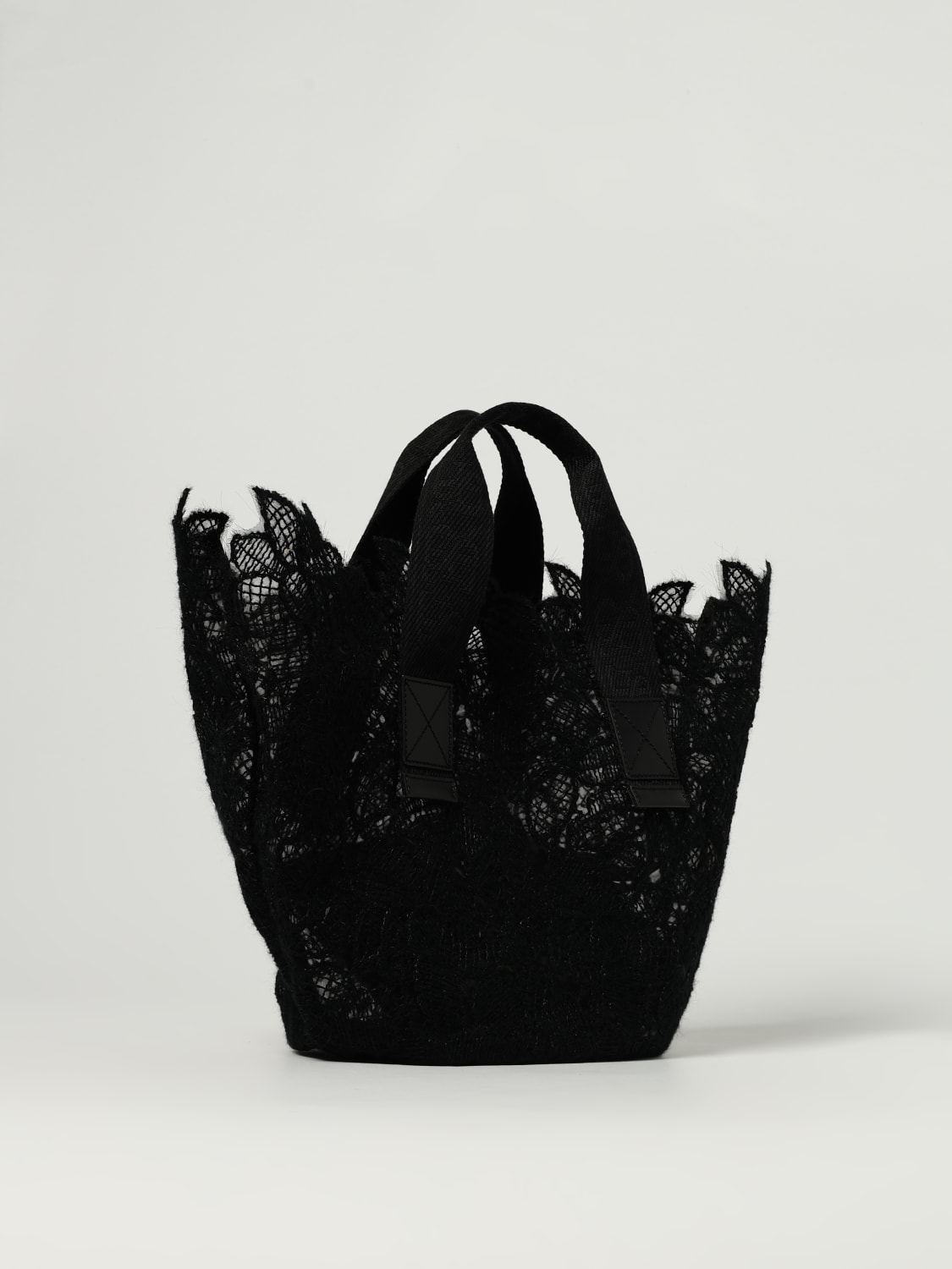 ERMANNO SCERVINO LIFE TOTE BAG: Shoulder bag woman Ermanno Scervino Life, Black - Img 3