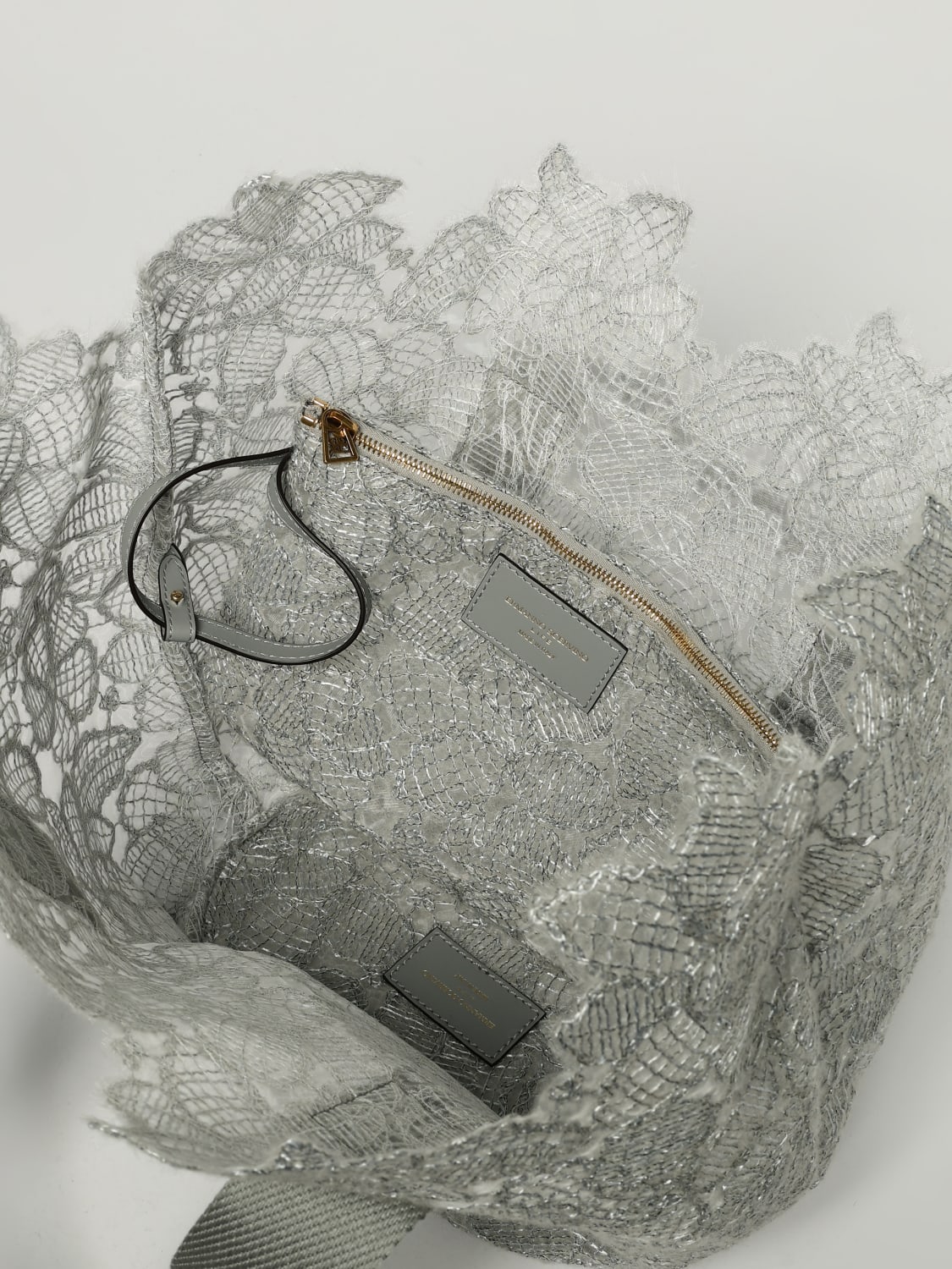 ERMANNO SCERVINO LIFE TOTE BAG: Shoulder bag woman Ermanno Scervino Life, Grey - Img 5