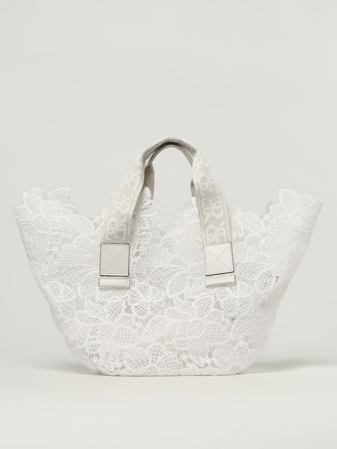 ERMANNO SCERVINO LIFE TOTE BAG: Shoulder bag woman Ermanno Scervino Life, Yellow Cream - Img 1