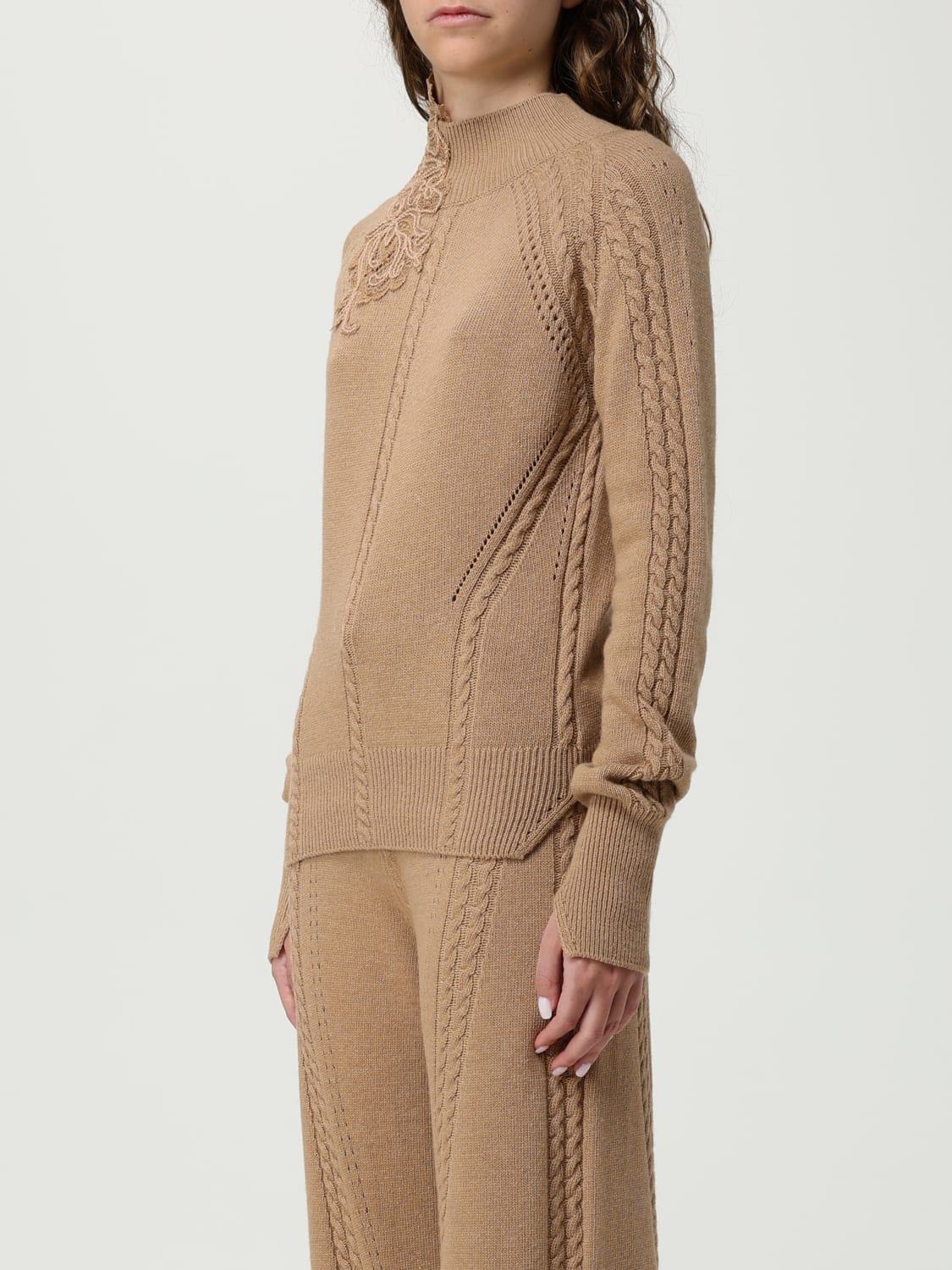 ERMANNO SCERVINO LIFE JUMPER: Jumper woman Ermanno Scervino Life, Milk - Img 4