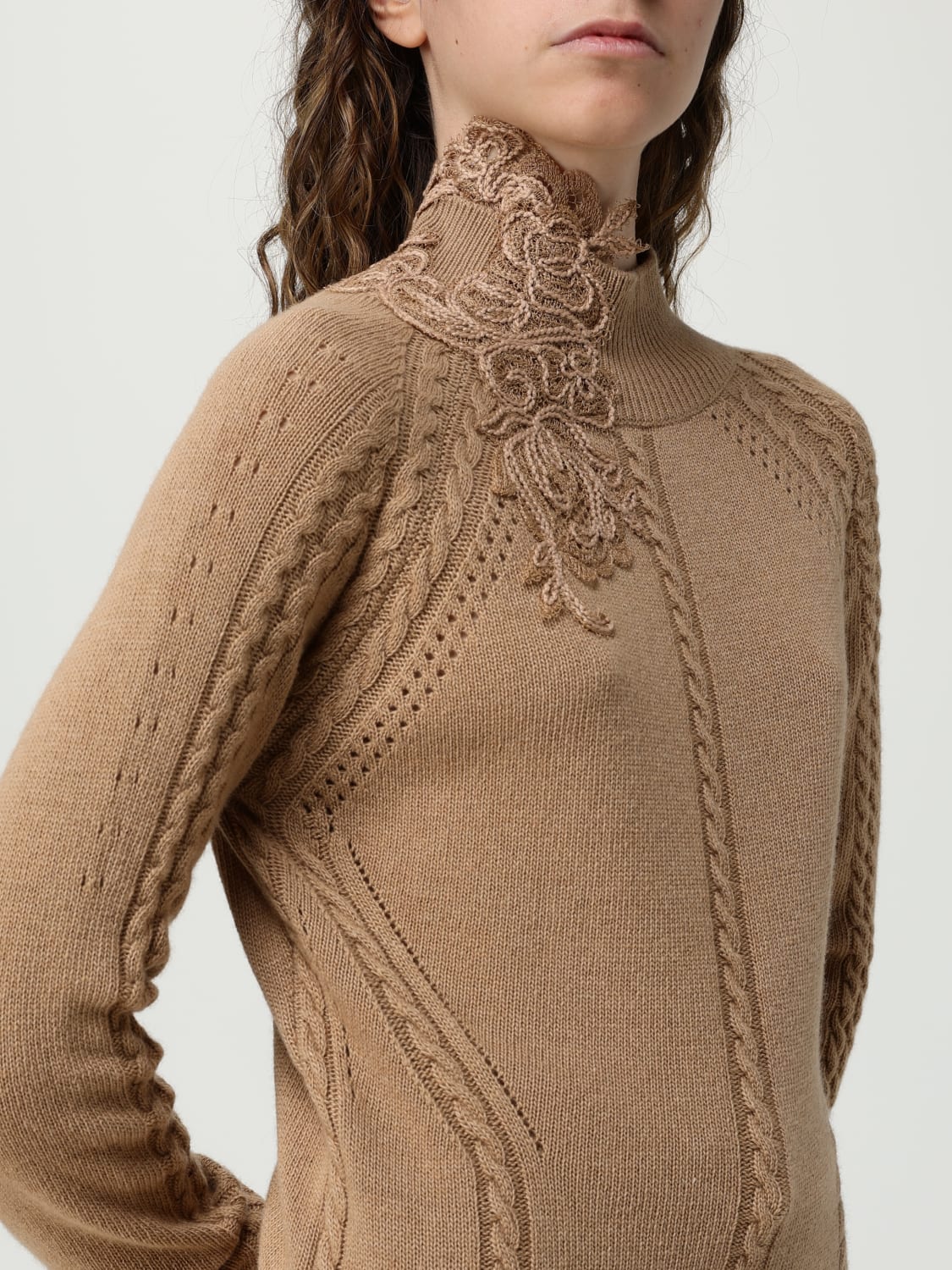 ERMANNO SCERVINO LIFE JUMPER: Jumper woman Ermanno Scervino Life, Milk - Img 5