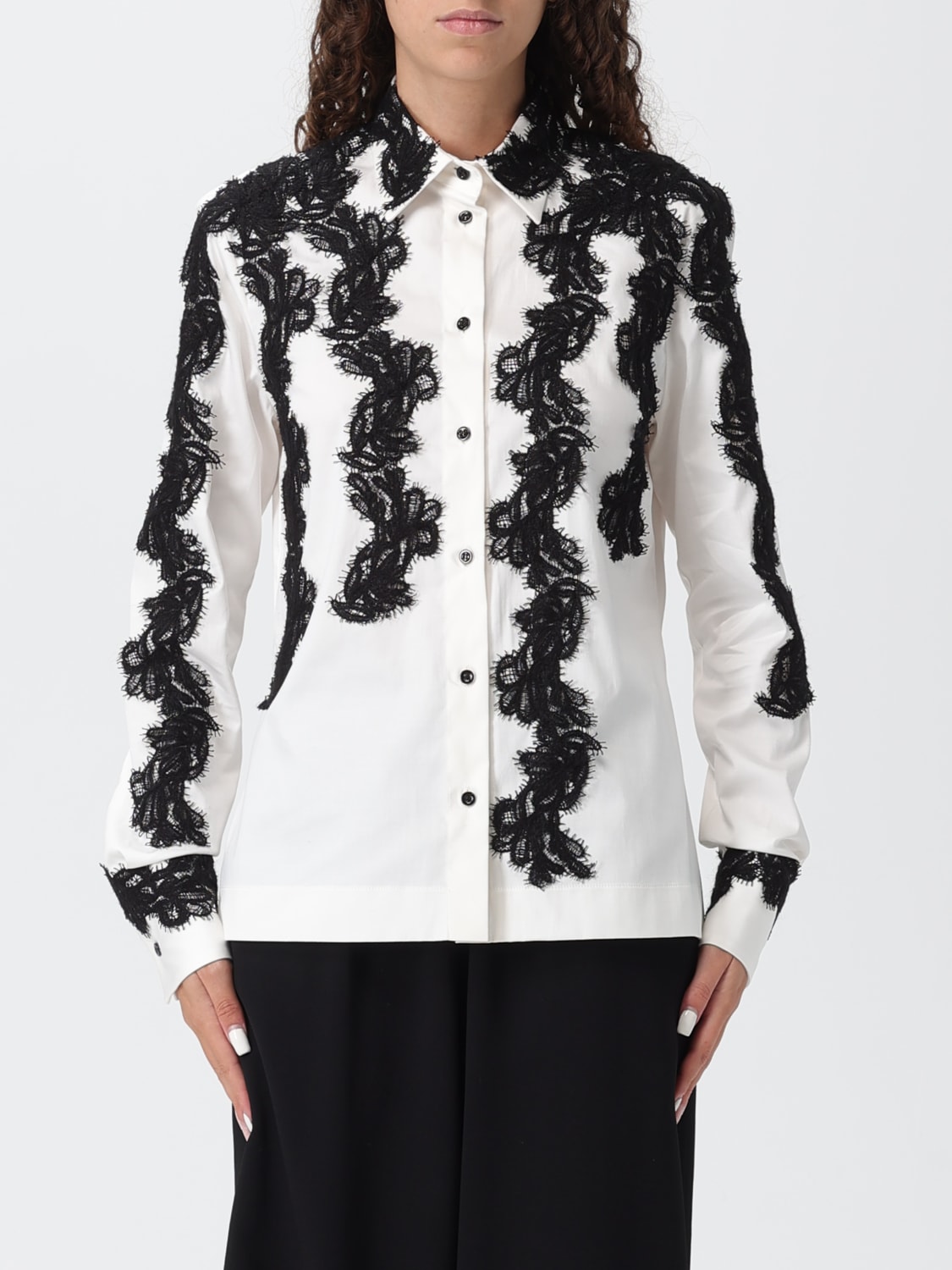 ERMANNO SCERVINO LIFE SHIRT: Shirt woman Ermanno Scervino Life, White - Img 1