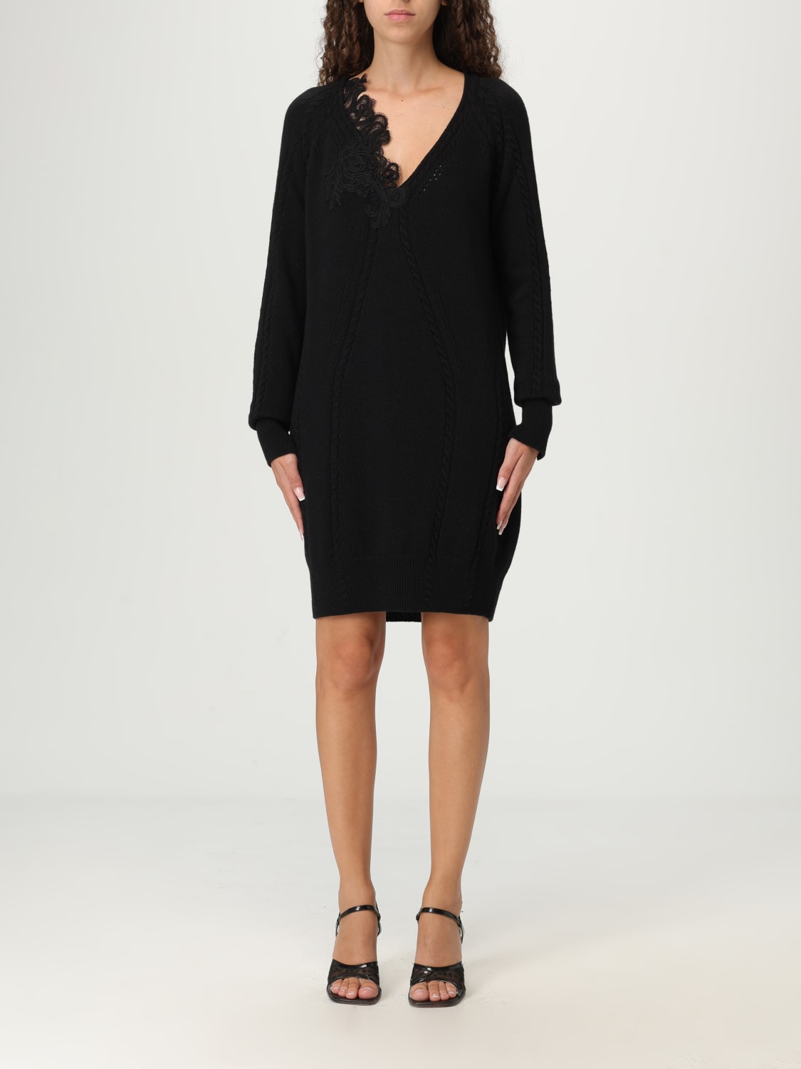 ERMANNO SCERVINO LIFE DRESS: Dress woman Ermanno Scervino Life, Black - Img 1
