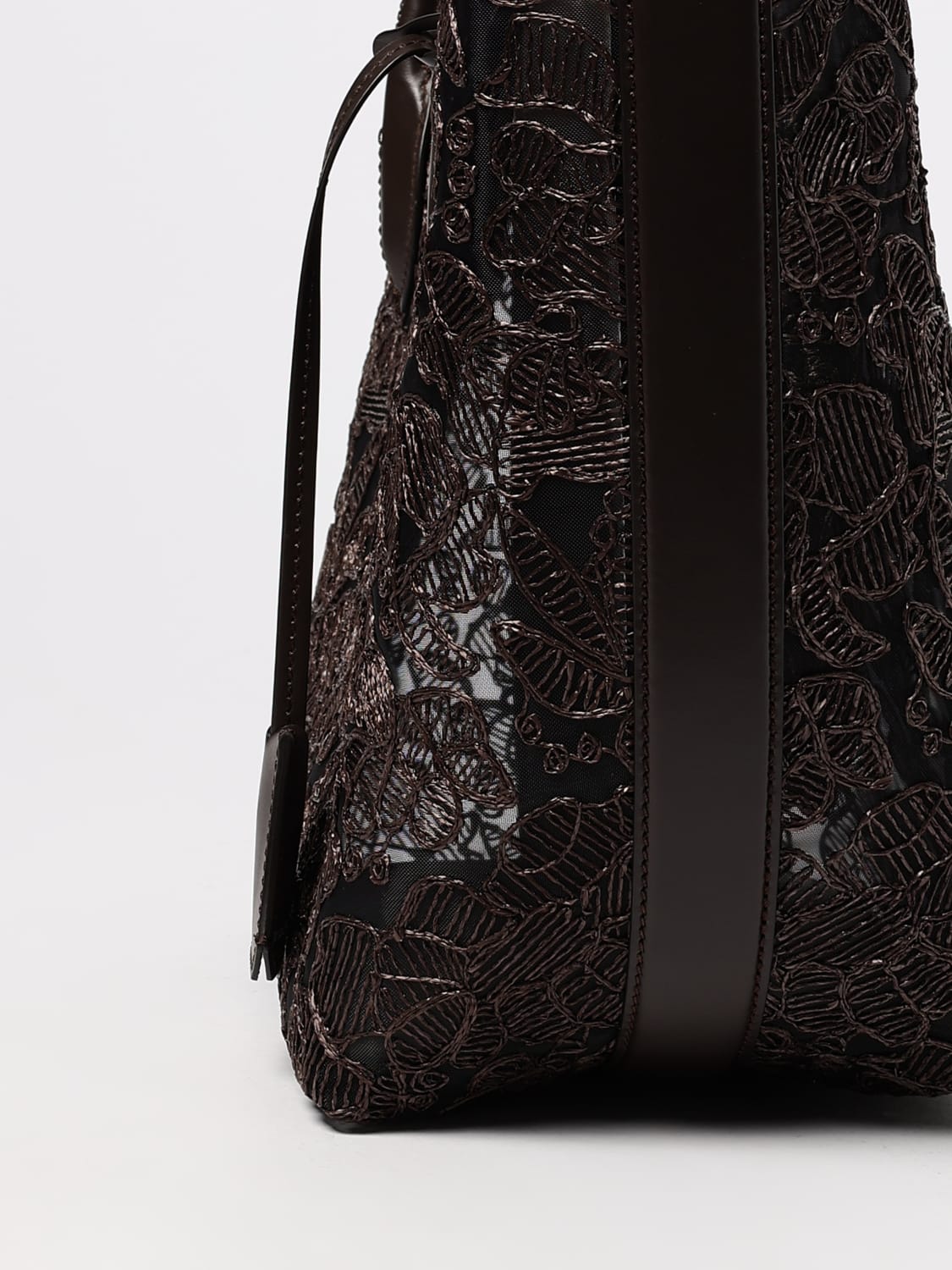 ERMANNO SCERVINO HANDTASCHE: Schultertasche damen Ermanno Scervino, Braun - Img 4