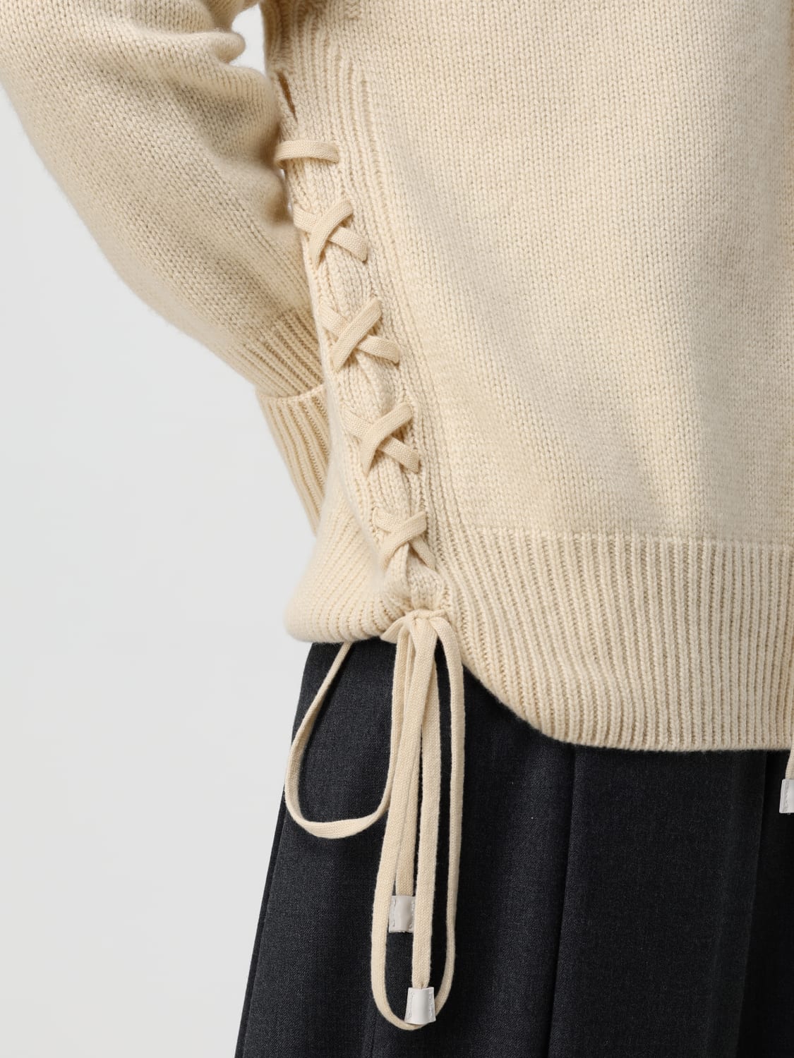 ERMANNO SCERVINO POLO: Pullover damen Ermanno Scervino, Weiß - Img 5