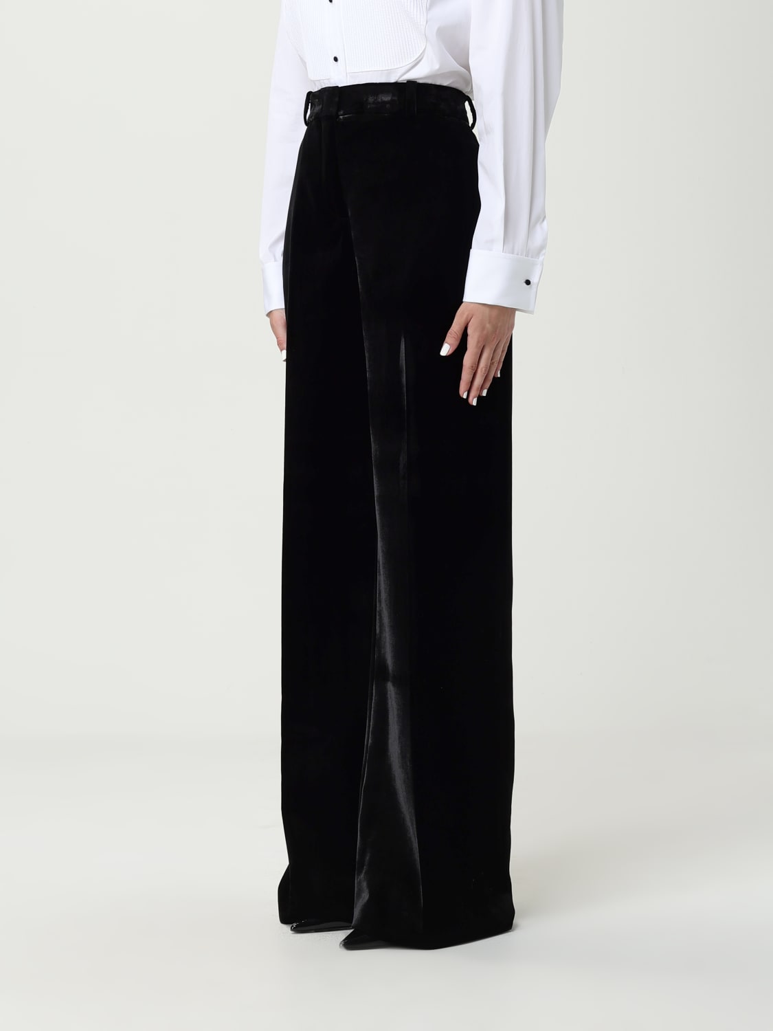 ERMANNO SCERVINO PANTS: Pants woman Ermanno Scervino, Black - Img 4