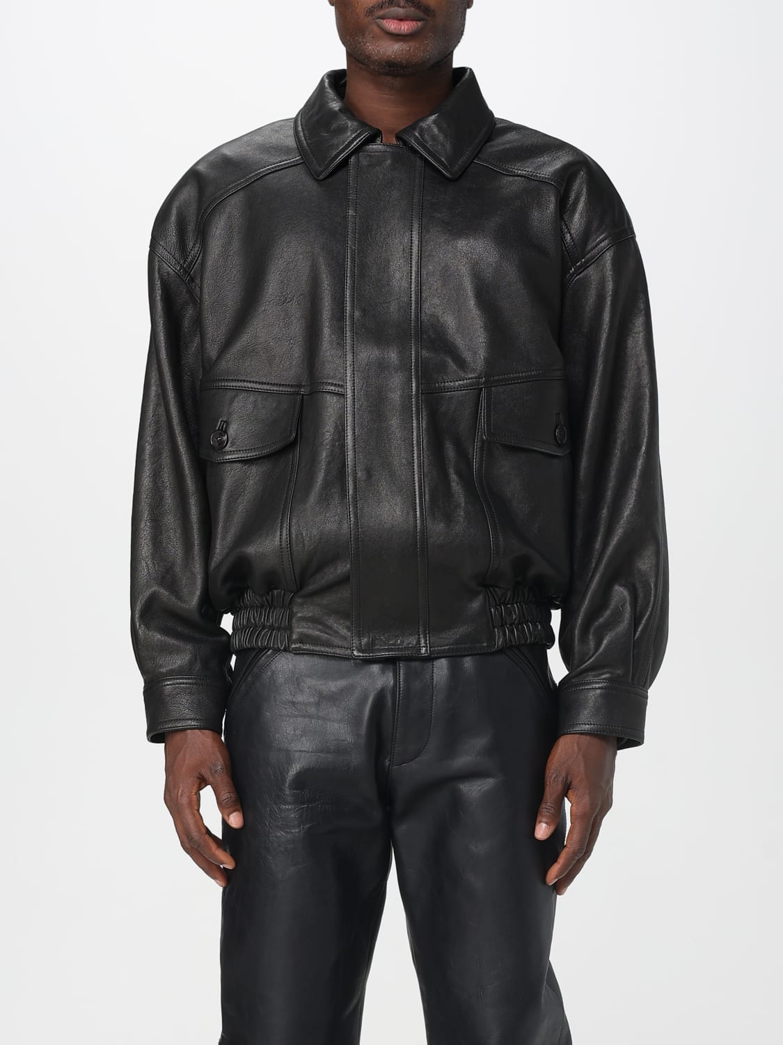 SAINT LAURENT JACKET: Jacket men Saint Laurent, Black - Img 1
