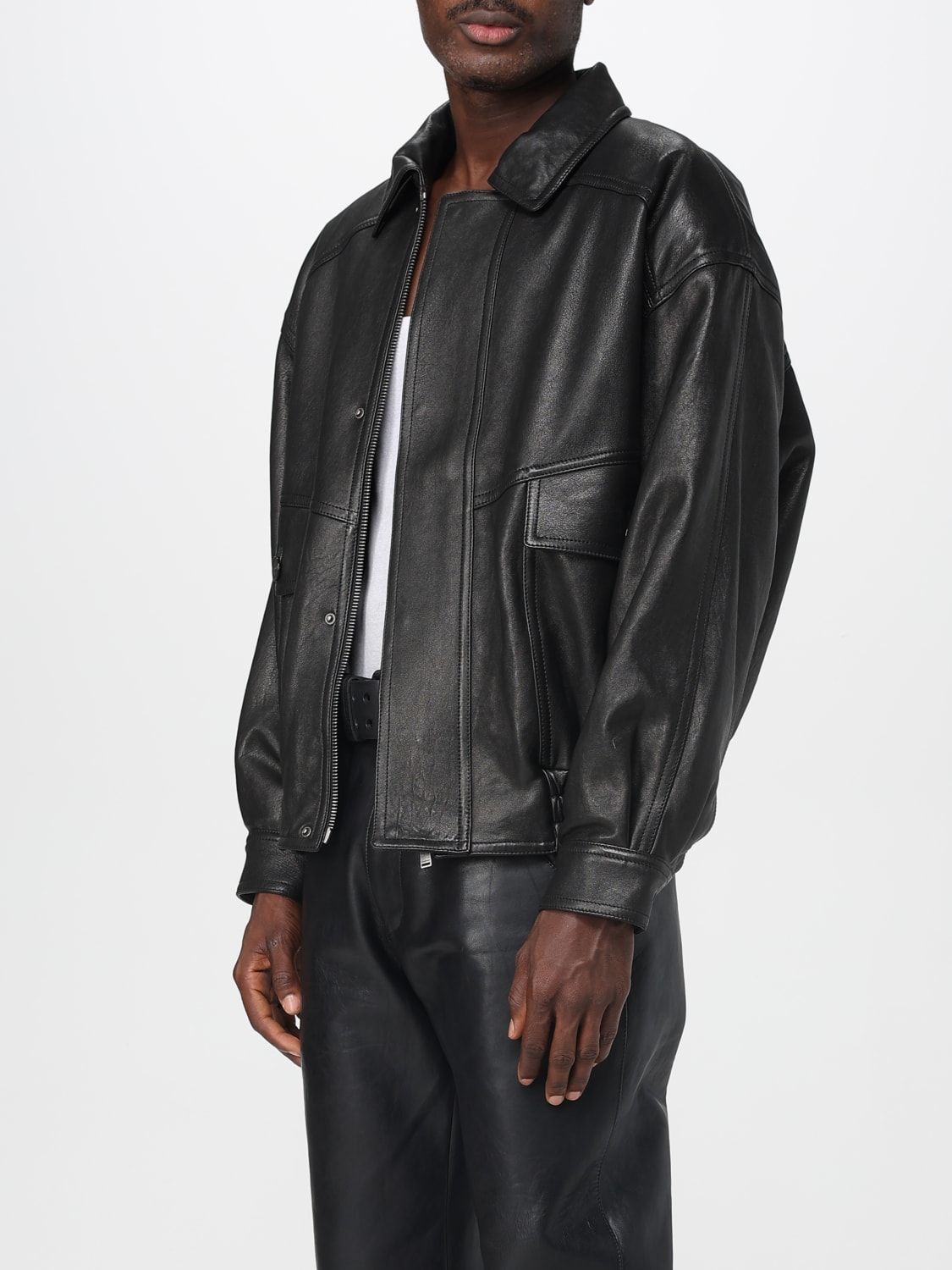 SAINT LAURENT JACKET: Jacket men Saint Laurent, Black - Img 4
