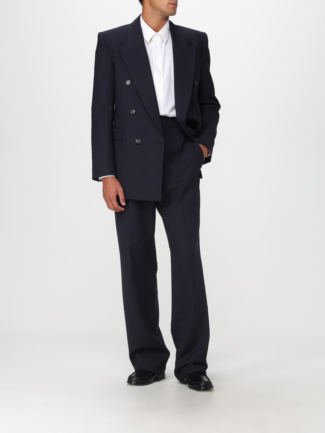 SAINT LAURENT PANTS: Pants men Saint Laurent, Navy - Img 2