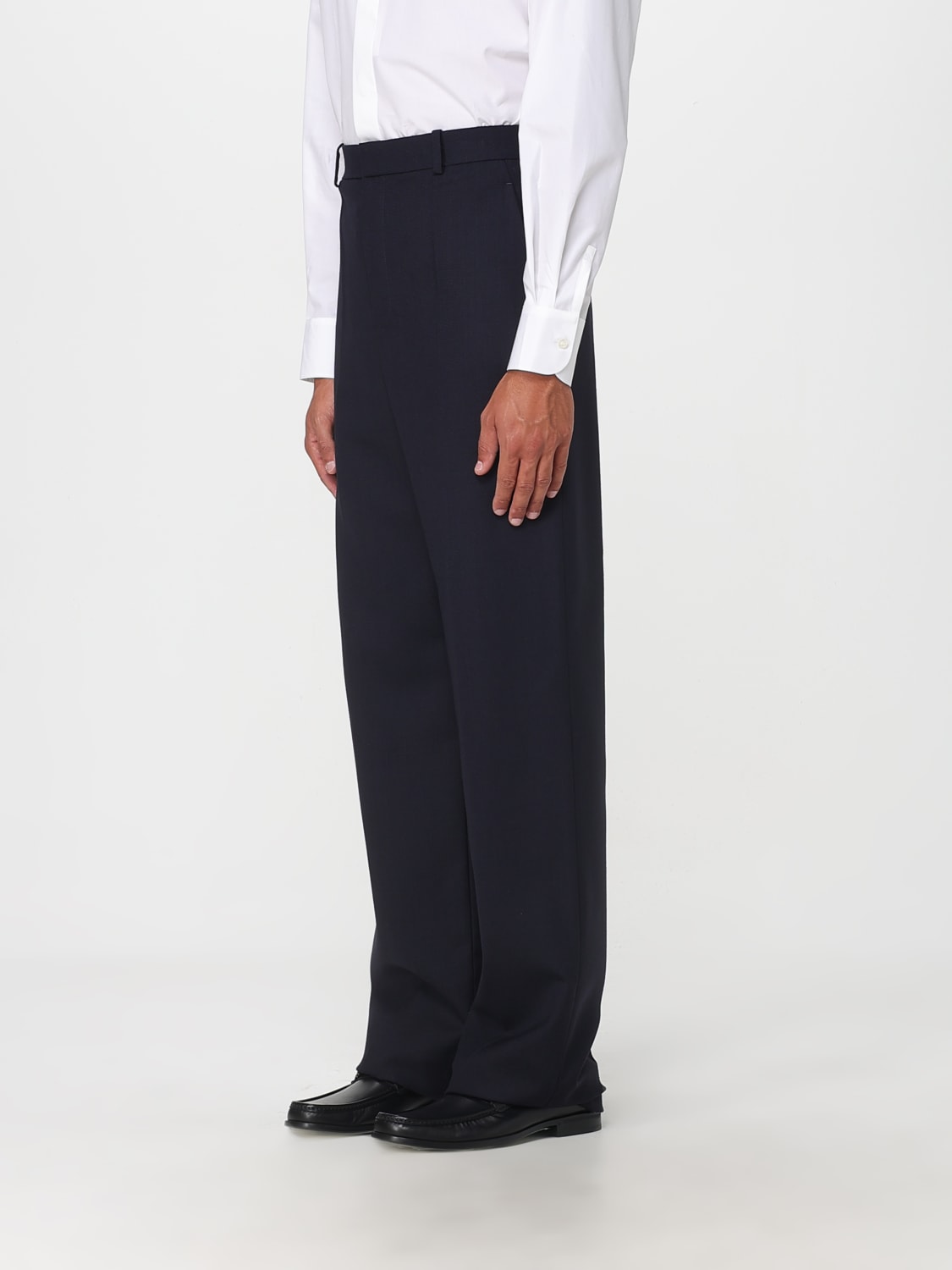 SAINT LAURENT PANTS: Pants men Saint Laurent, Navy - Img 4