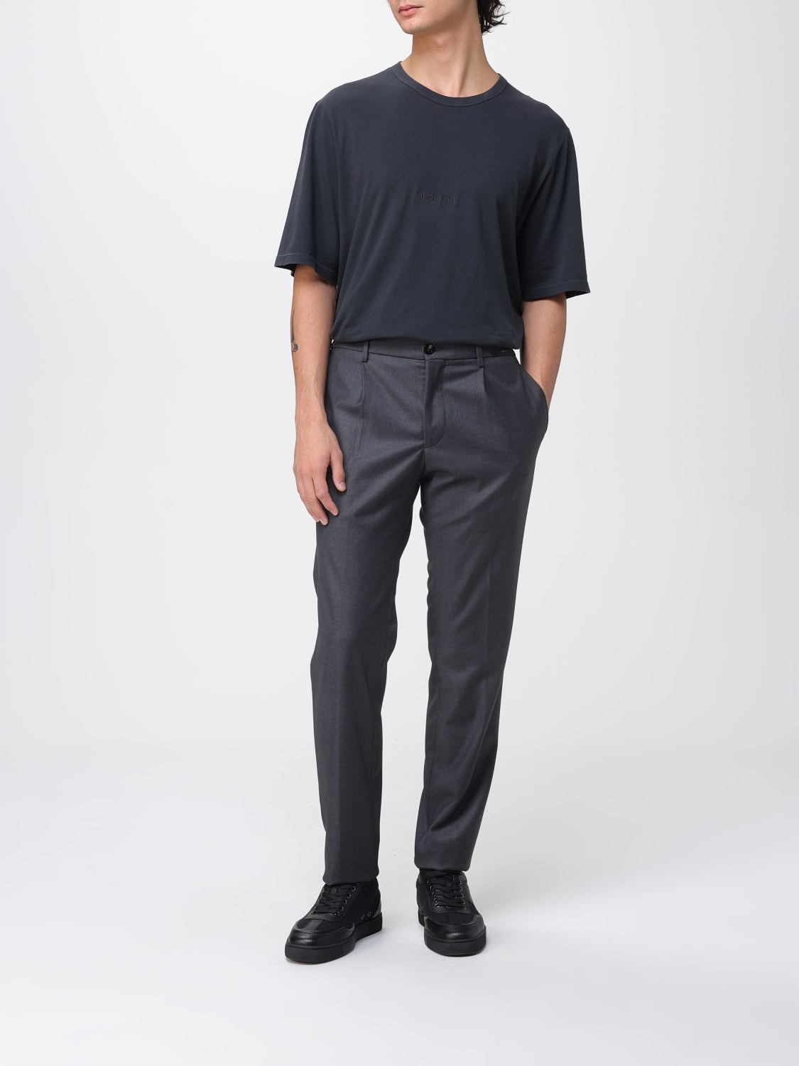 SAINT LAURENT T-SHIRT: T-shirt men Saint Laurent, Black - Img 2