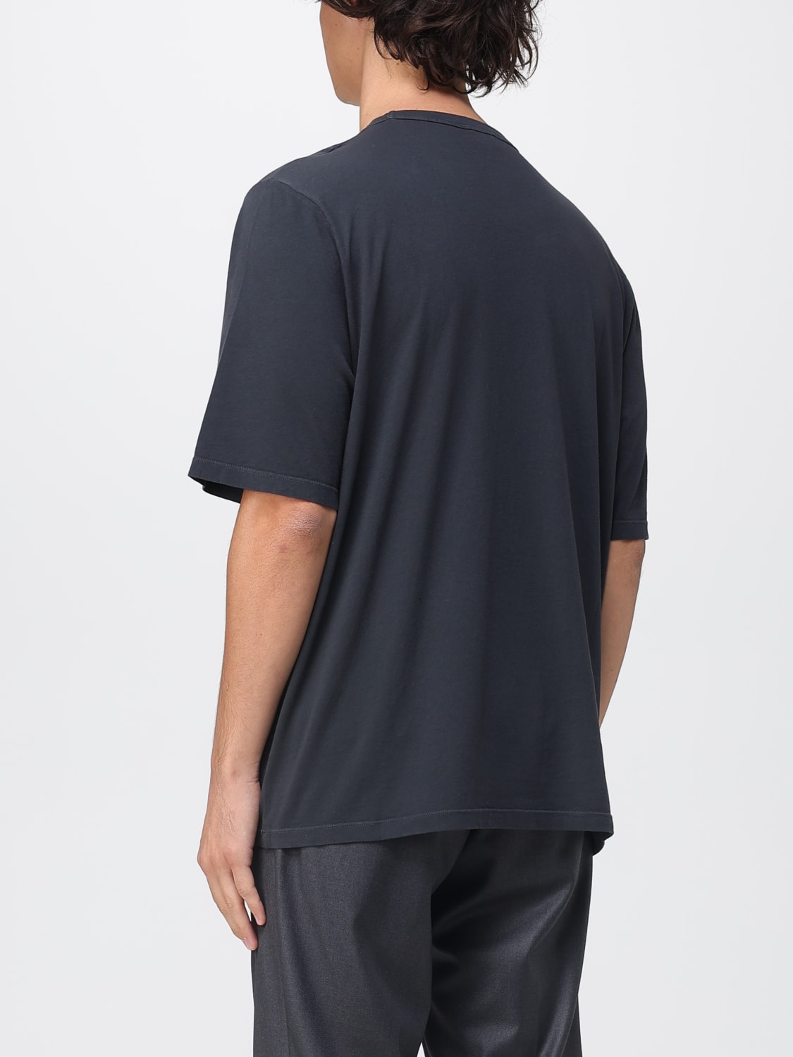 SAINT LAURENT T-SHIRT: T-shirt men Saint Laurent, Black - Img 3