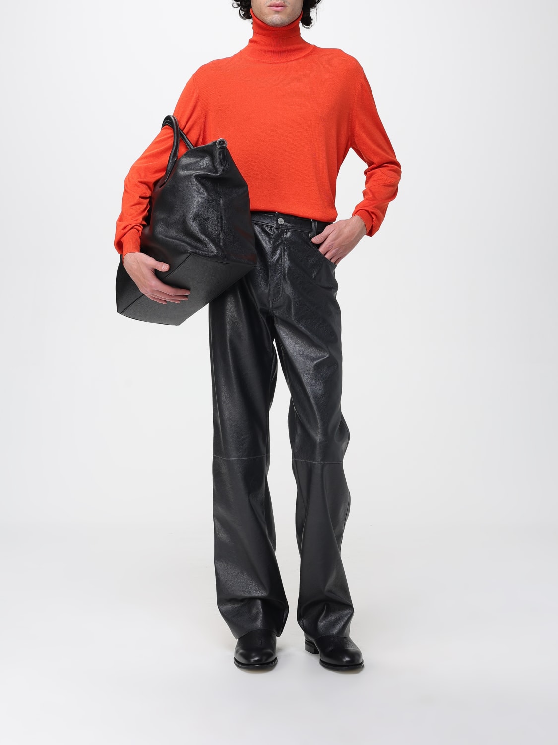 SAINT LAURENT JERSEY: Jersey hombre Saint Laurent, Naranja - Img 2