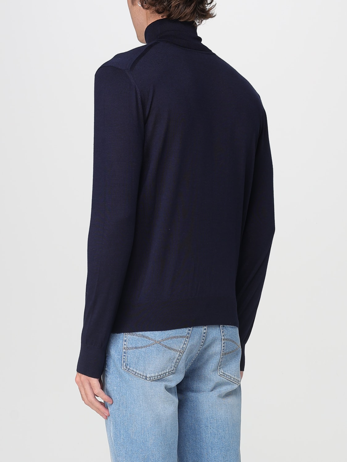 SAINT LAURENT PULL: Pull homme Saint Laurent, Bleu - Img 3