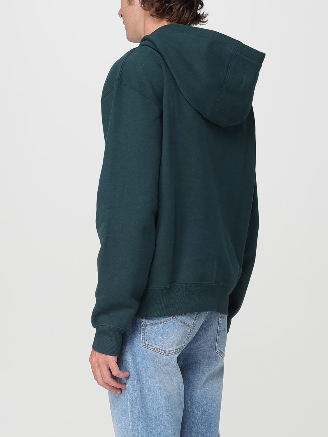 SAINT LAURENT SWEATSHIRT: Sweatshirt men Saint Laurent, Green - Img 3