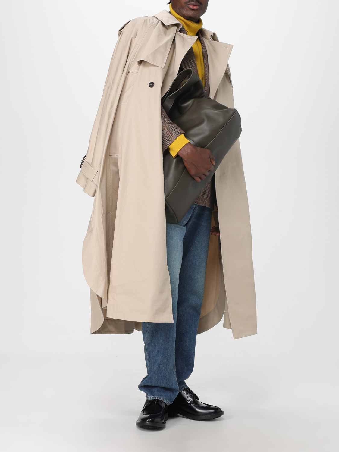 SAINT LAURENT SHOULDER BAG: Bags men Saint Laurent, Moss Green - Img 2