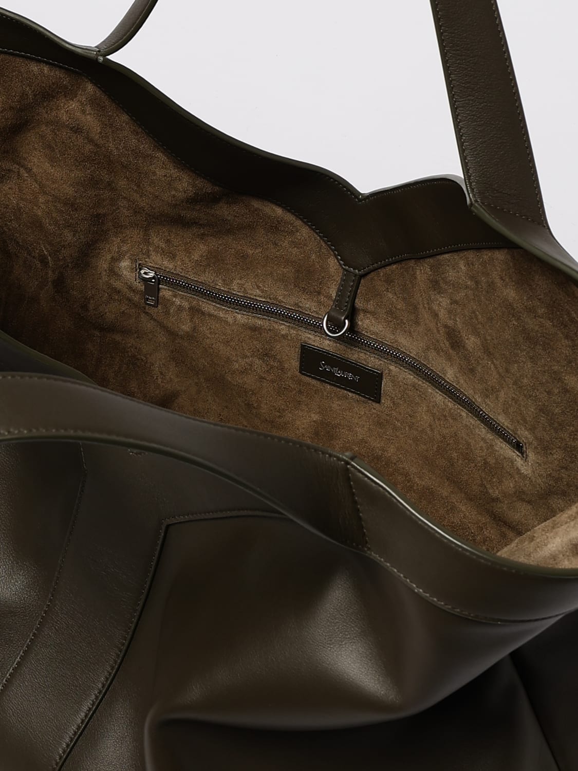 SAINT LAURENT SHOULDER BAG: Bags men Saint Laurent, Moss Green - Img 5