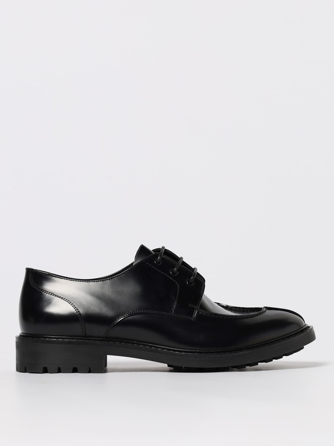 SAINT LAURENT BROGUE SHOES: Shoes men Saint Laurent, Black - Img 1
