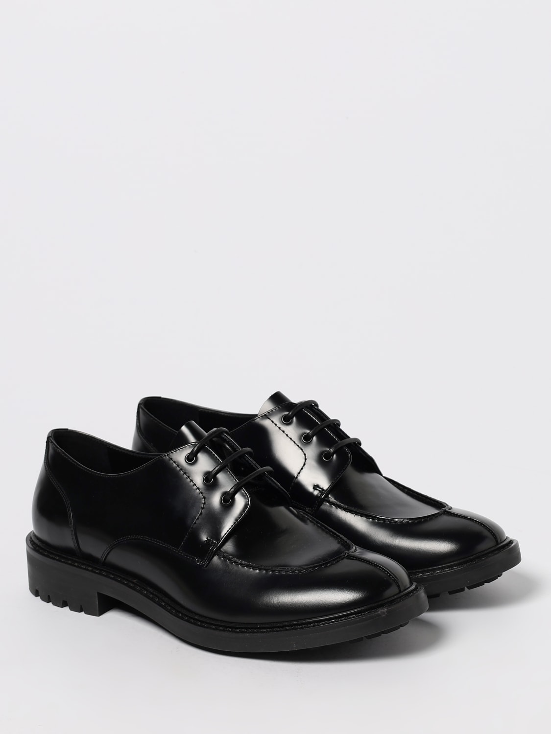 SAINT LAURENT BROGUE SHOES: Shoes men Saint Laurent, Black - Img 2
