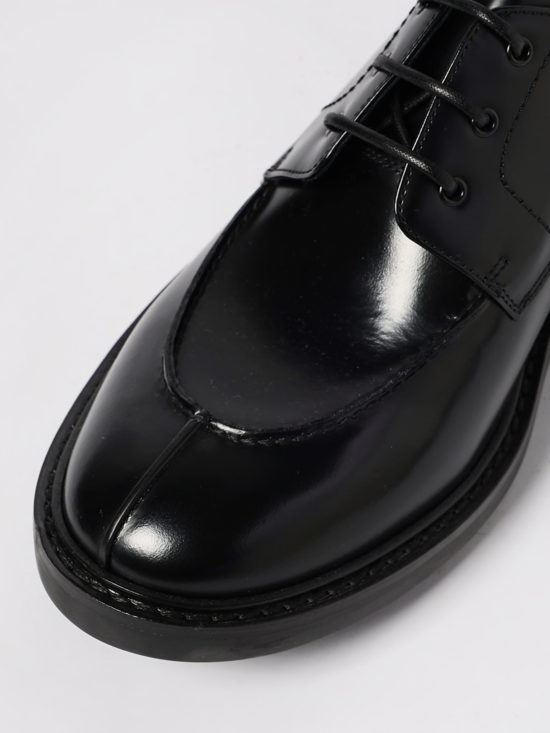 SAINT LAURENT BROGUE SHOES: Shoes men Saint Laurent, Black - Img 4