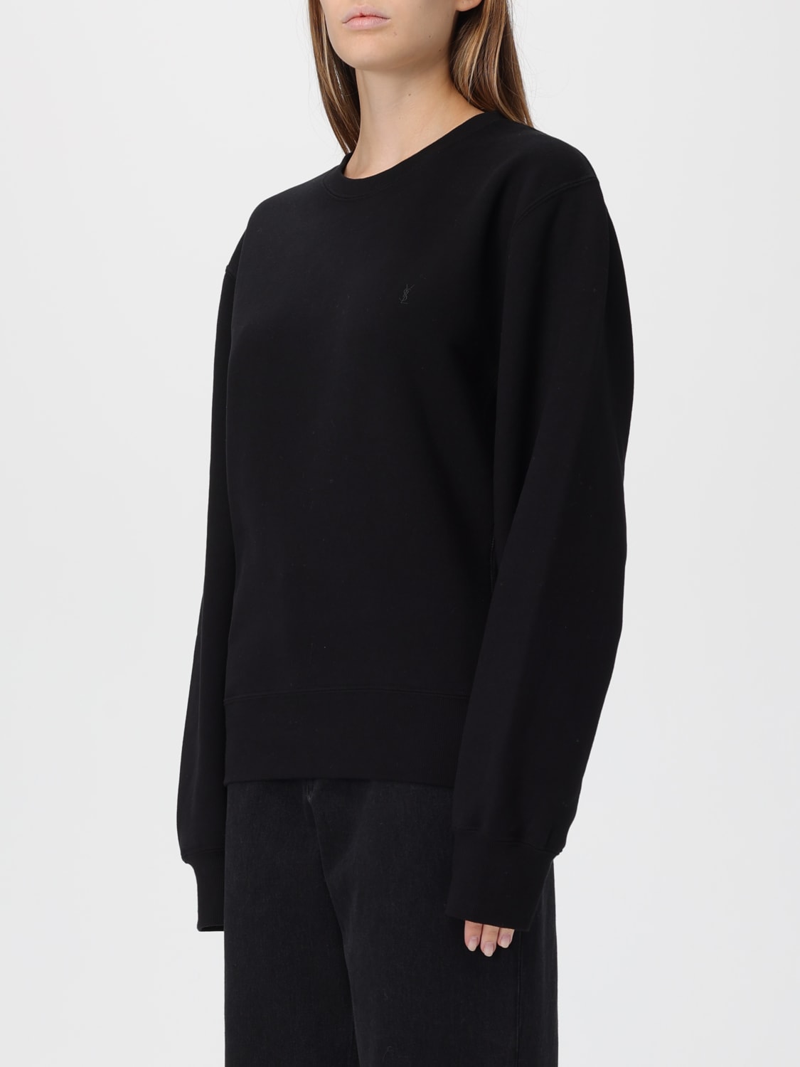 SAINT LAURENT SUDADERA: Sudadera mujer Saint Laurent, Negro - Img 3
