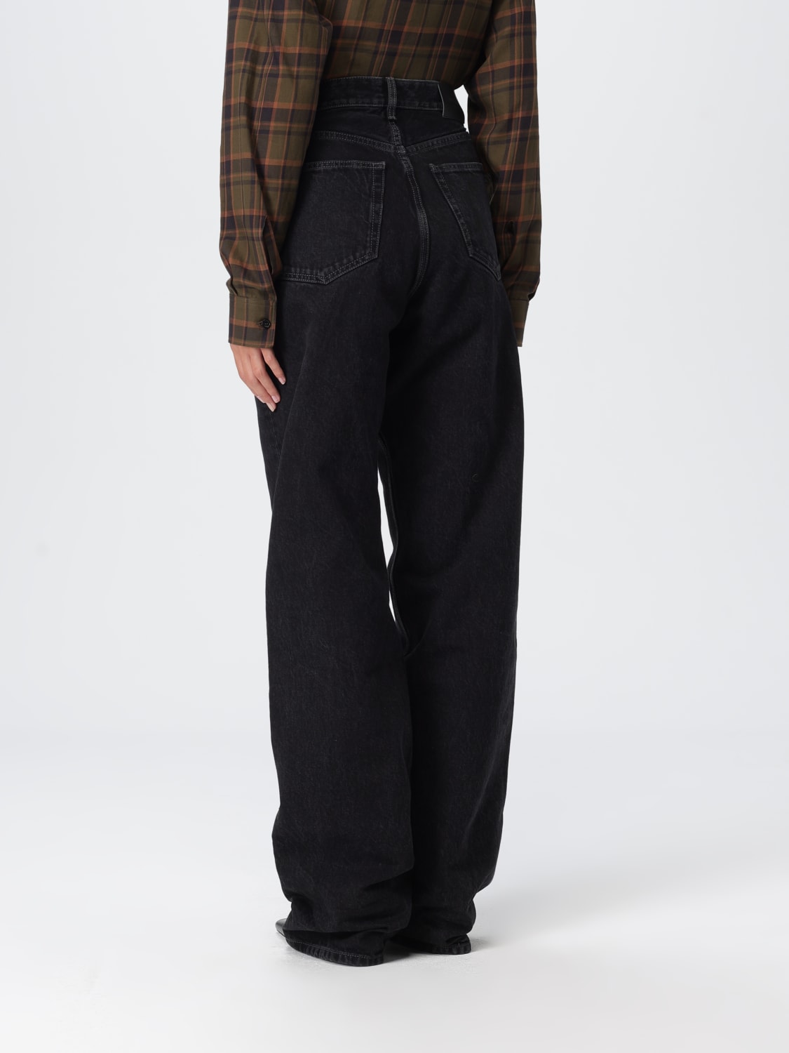 SAINT LAURENT VAQUEROS: Vaquero mujer Saint Laurent, Negro - Img 3