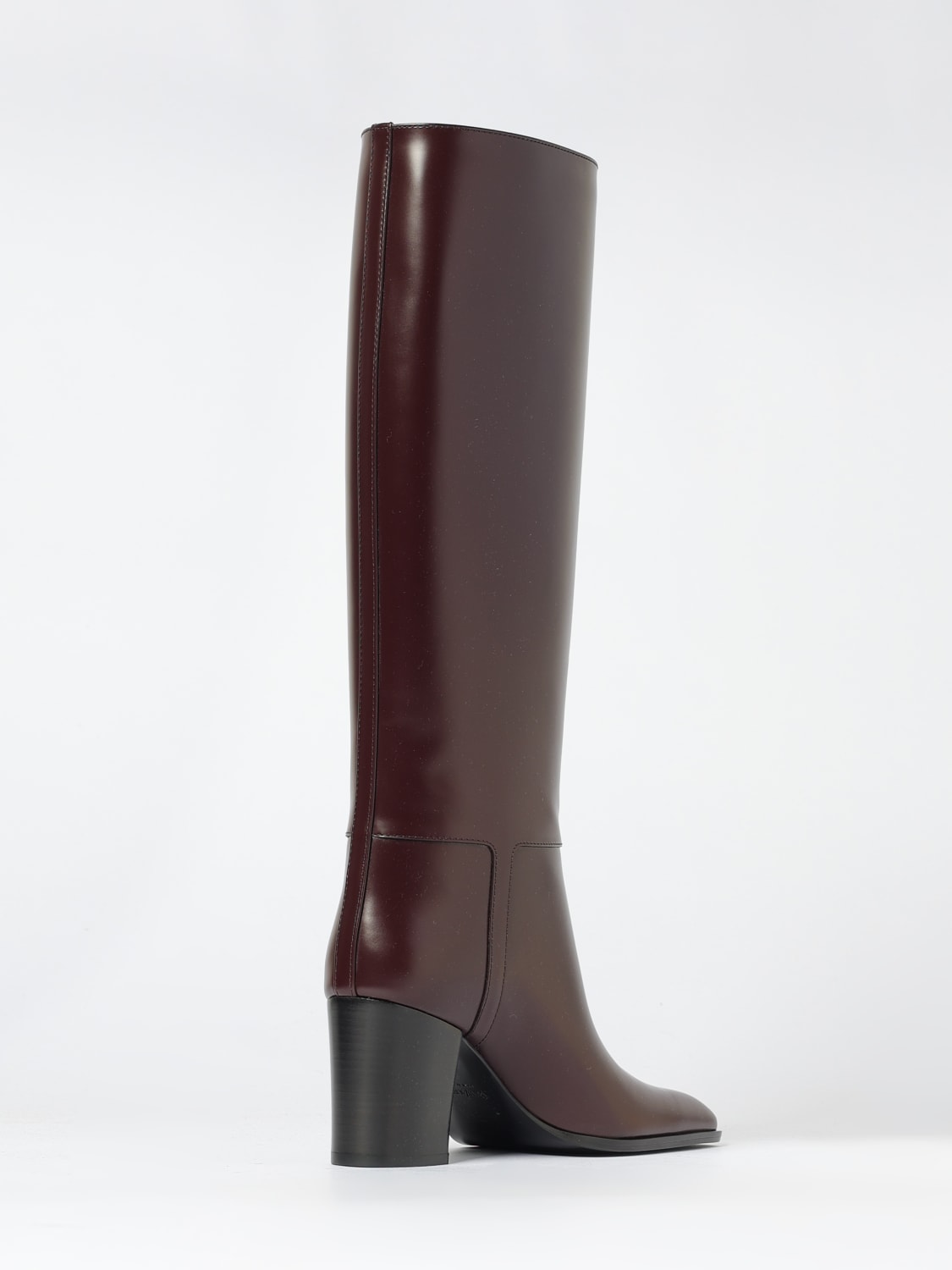 SAINT LAURENT BOOTS: Shoes woman Saint Laurent, Wine - Img 3