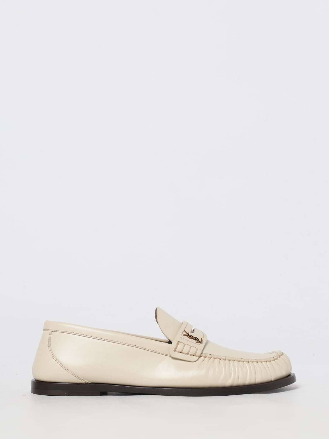 SAINT LAURENT MOKASSINS: Schuhe damen Saint Laurent, Nude - Img 1