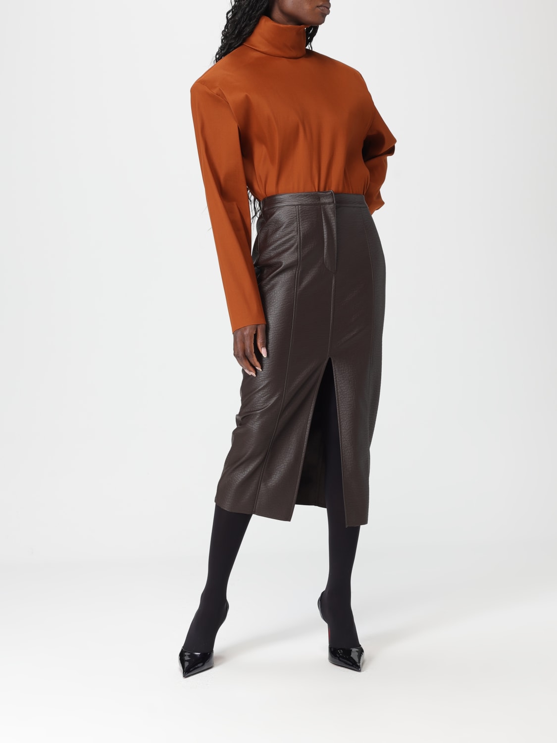 SAINT LAURENT TOP: Top woman Saint Laurent, Leather - Img 2