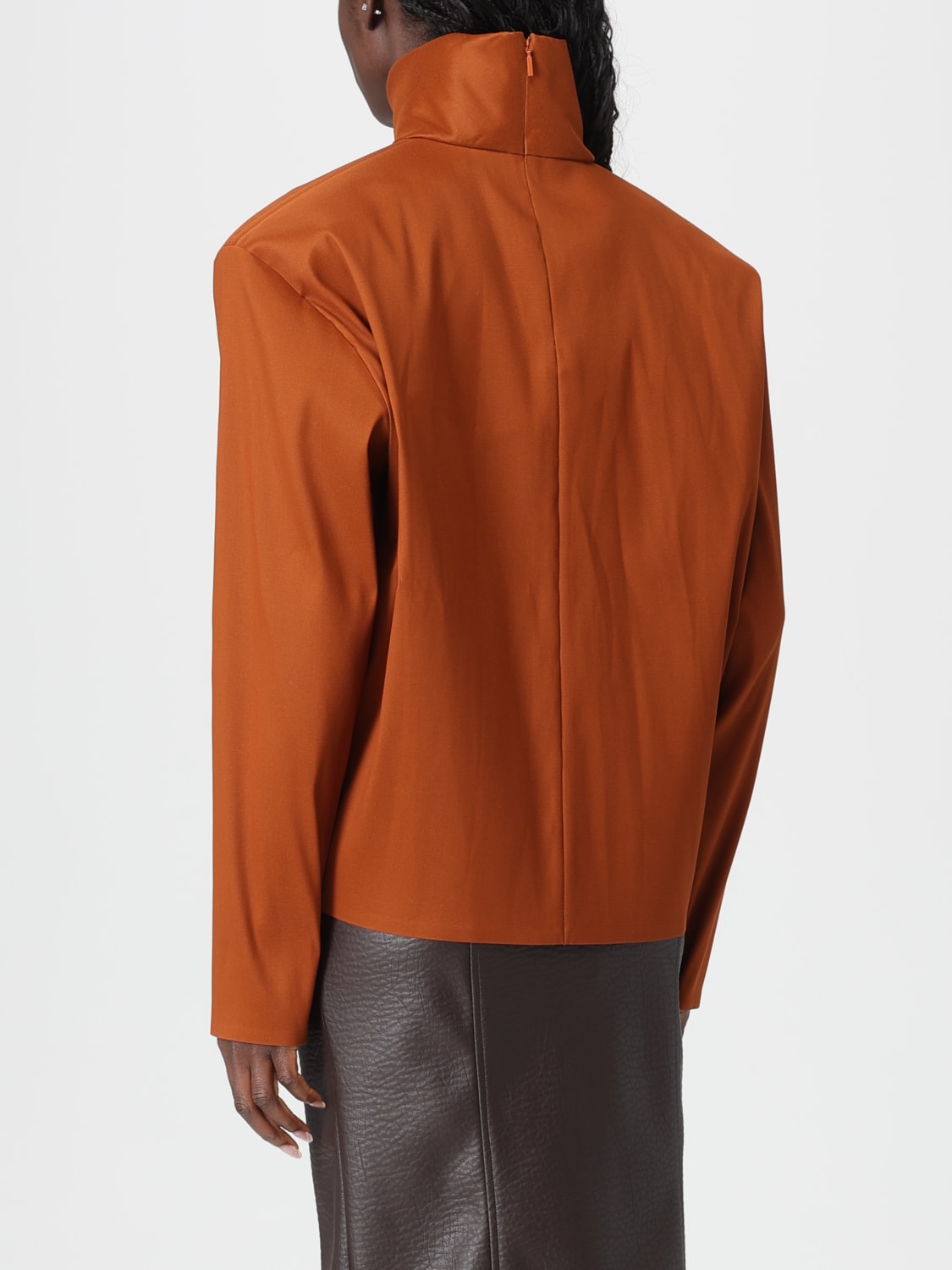 SAINT LAURENT TOP: Top woman Saint Laurent, Leather - Img 3