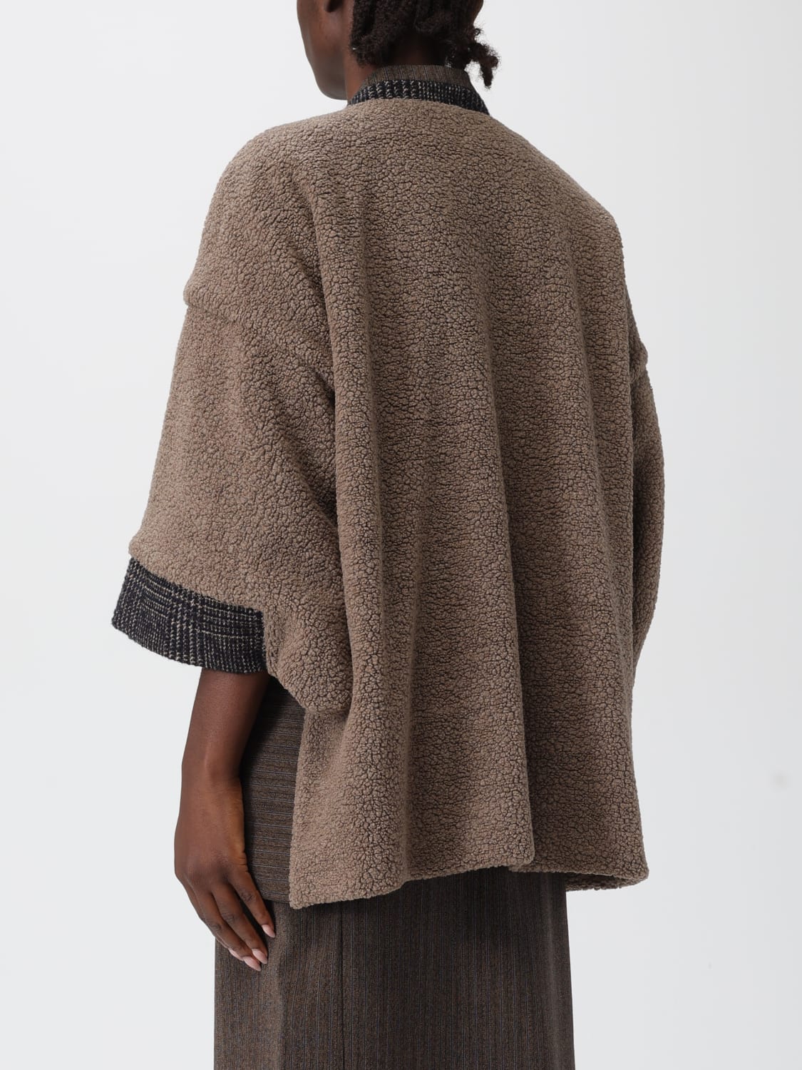 ANTONIO MARRAS MAGLIA: Cardigan in maglia di viscosa a Kimono Antonio Marras, Nero - Img 3