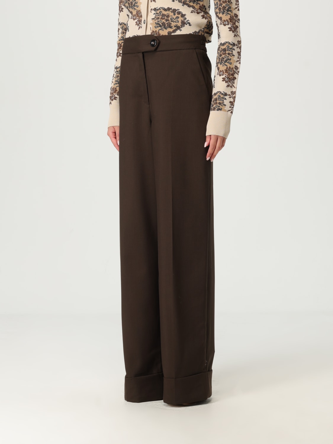 ANTONIO MARRAS PANTS: Pants woman Antonio Marras, Brown - Img 4
