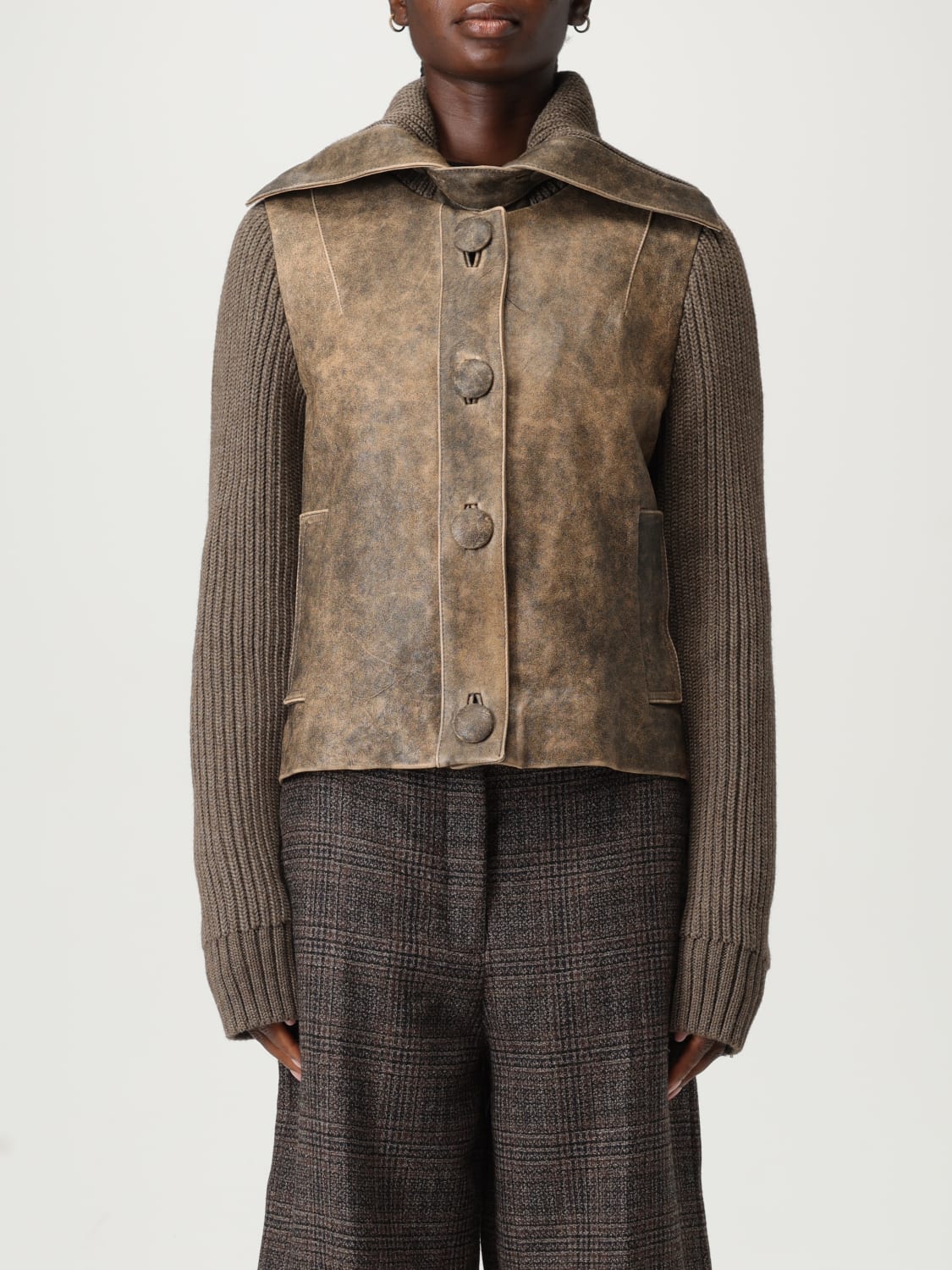 ANTONIO MARRAS SWEATER: Jacket woman Antonio Marras, Beige - Img 1