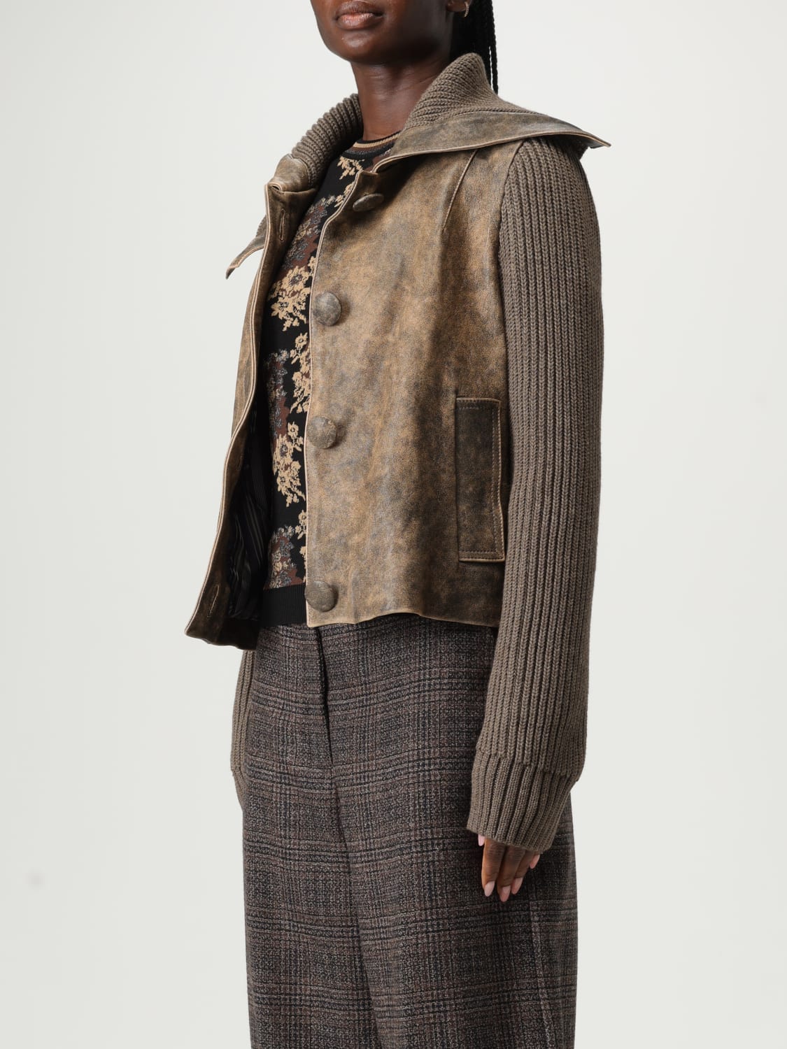 ANTONIO MARRAS SWEATER: Jacket woman Antonio Marras, Beige - Img 4