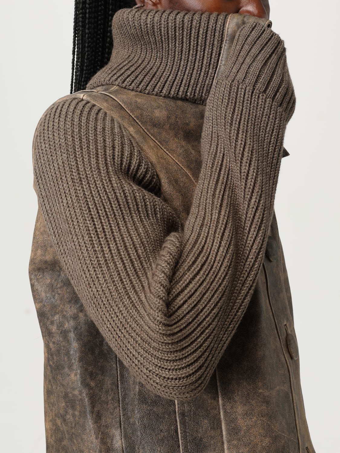 ANTONIO MARRAS SWEATER: Jacket woman Antonio Marras, Beige - Img 5