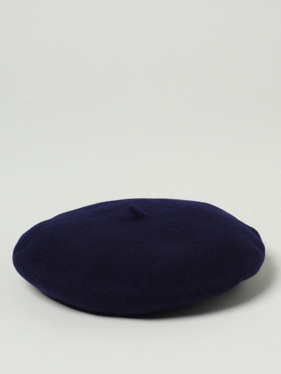 BORSALINO CAPPELLO: Basco Borsalino in panno di lana, Blue Navy - Img 1