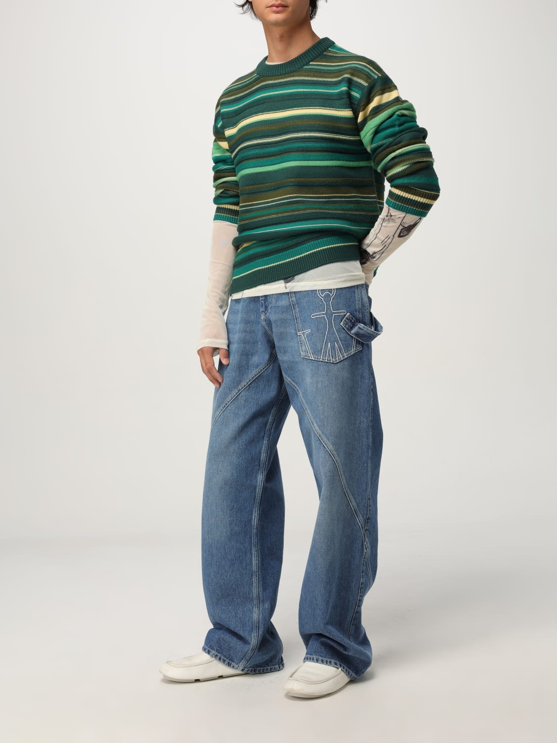 JW ANDERSON SWEATER: Sweater men Jw Anderson, Green - Img 2