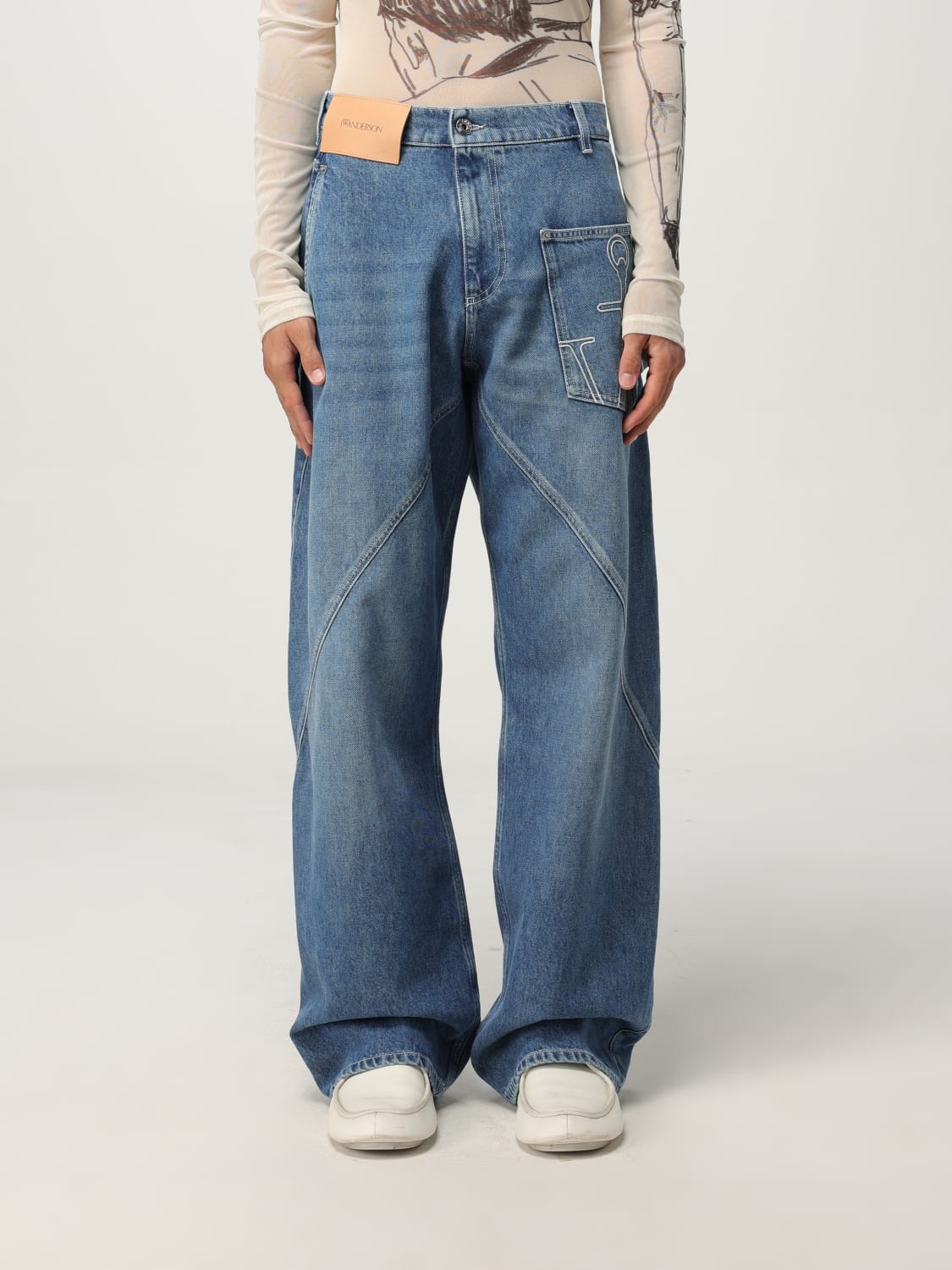 JW ANDERSON JEANS: Jeans men Jw Anderson, Stone Washed - Img 1