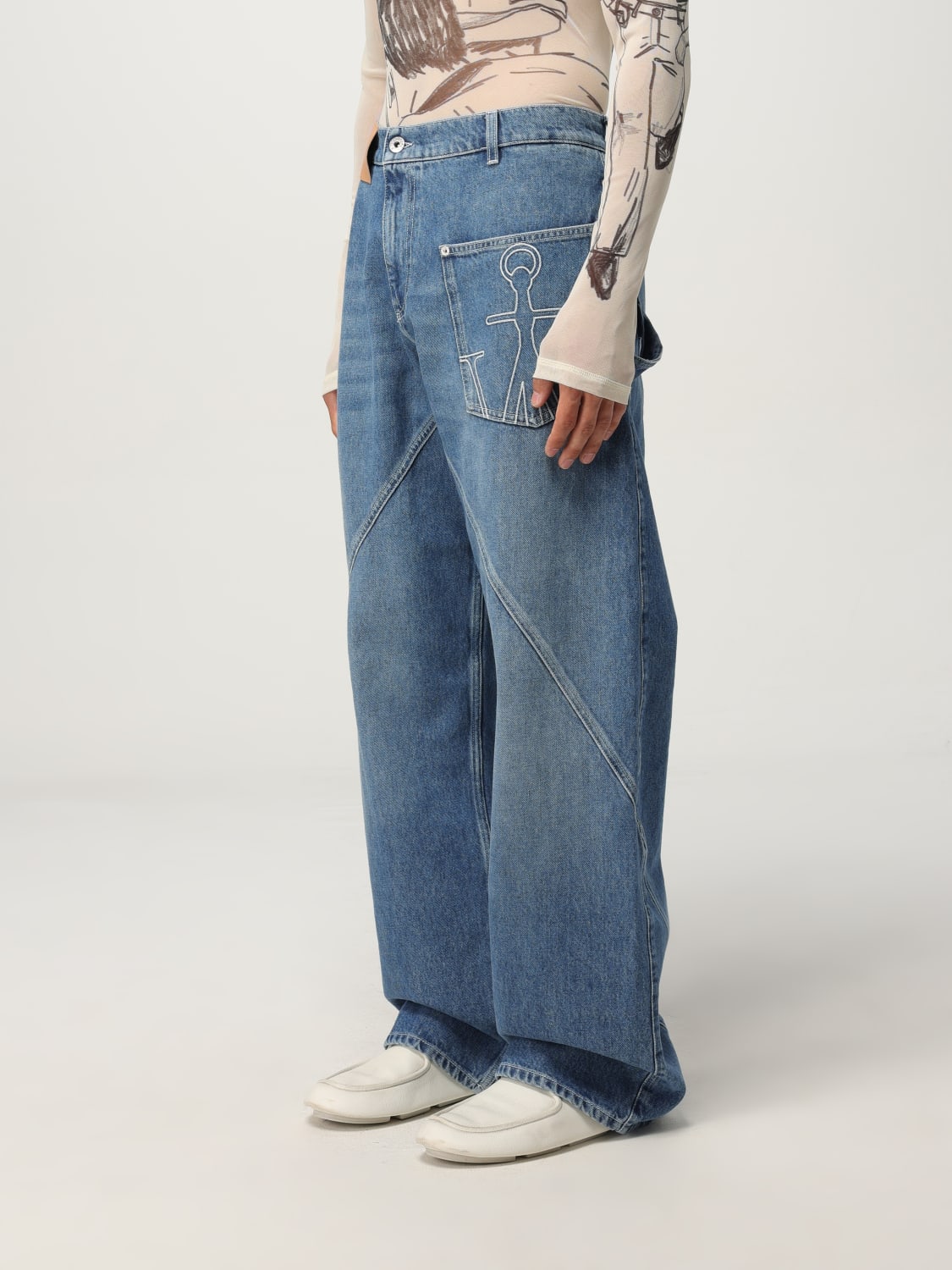 JW ANDERSON JEANS: Jeans men Jw Anderson, Stone Washed - Img 4
