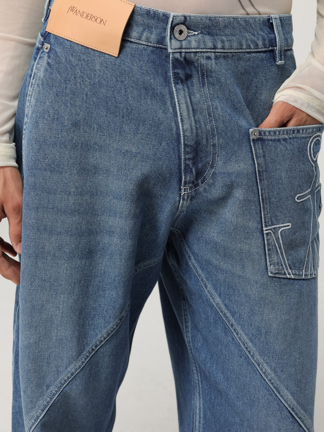 JW ANDERSON JEANS: Jeans men Jw Anderson, Stone Washed - Img 5