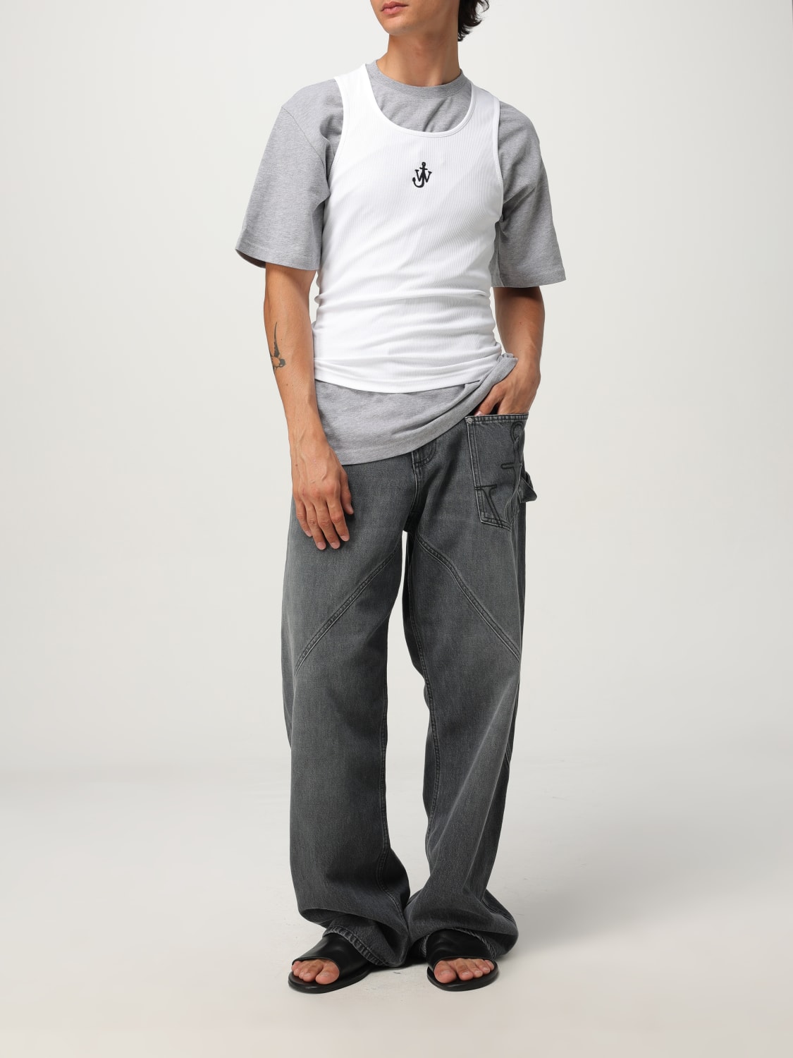 JW ANDERSON JEANS: Jeans men Jw Anderson, Charcoal - Img 2