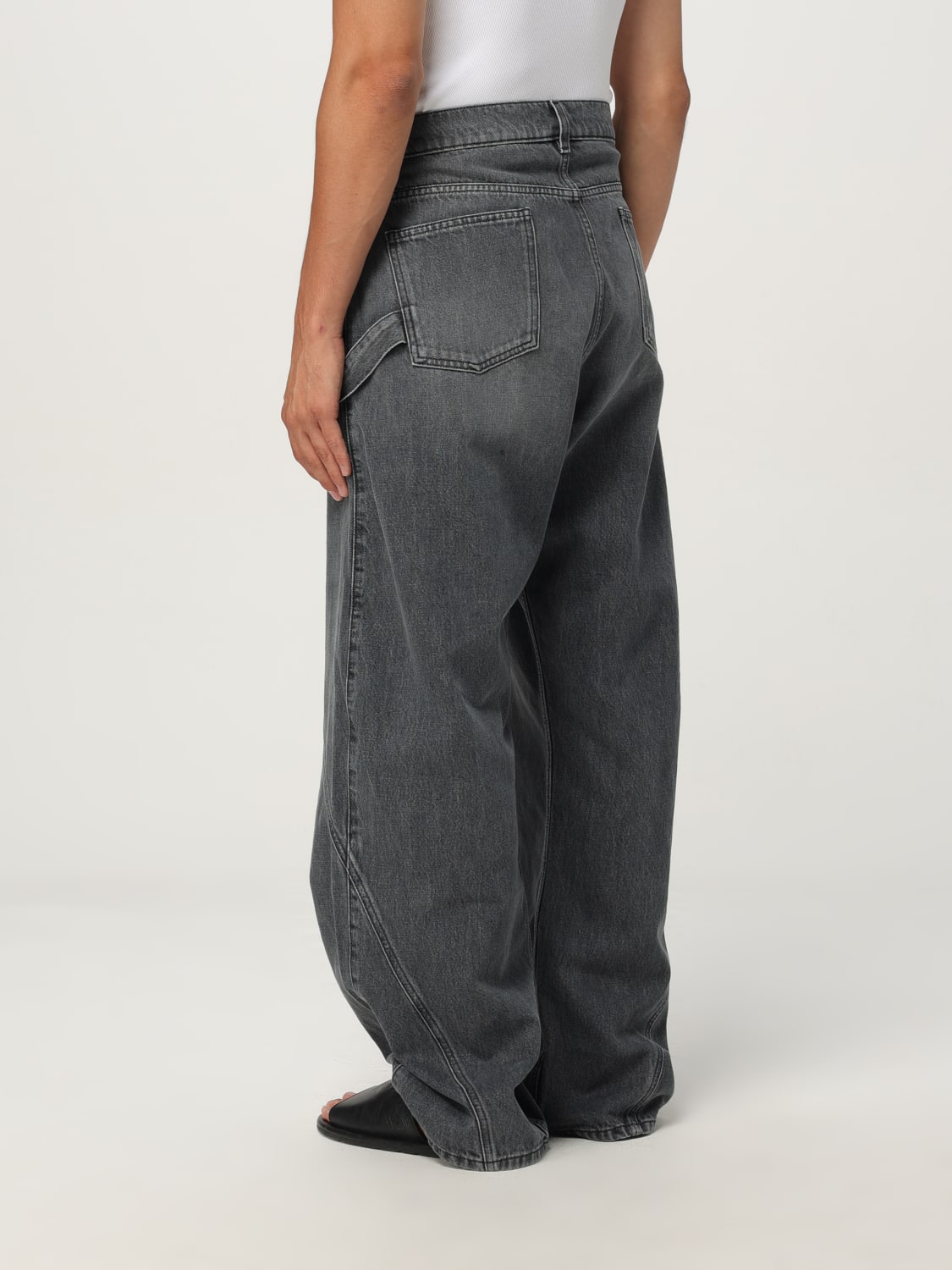 JW ANDERSON JEANS: Jeans men Jw Anderson, Charcoal - Img 3