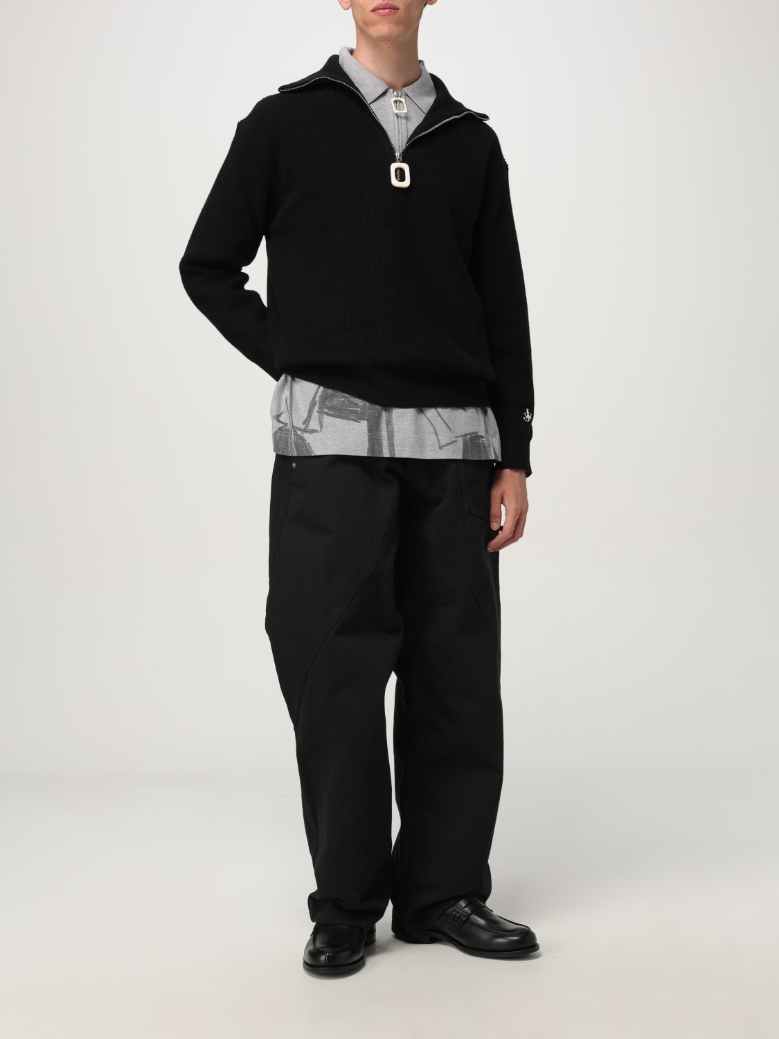 JW ANDERSON SWEATER: Sweater men Jw Anderson, Black - Img 2