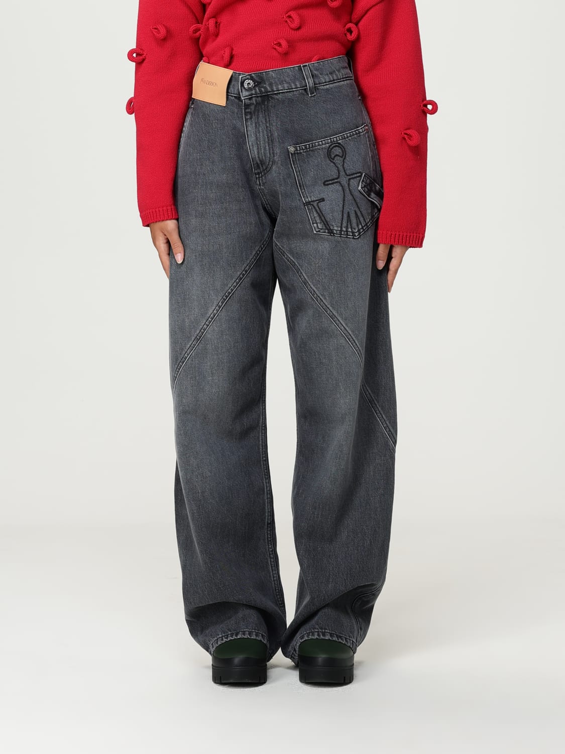 JW ANDERSON VAQUEROS: Vaquero mujer Jw Anderson, Carbón - Img 1