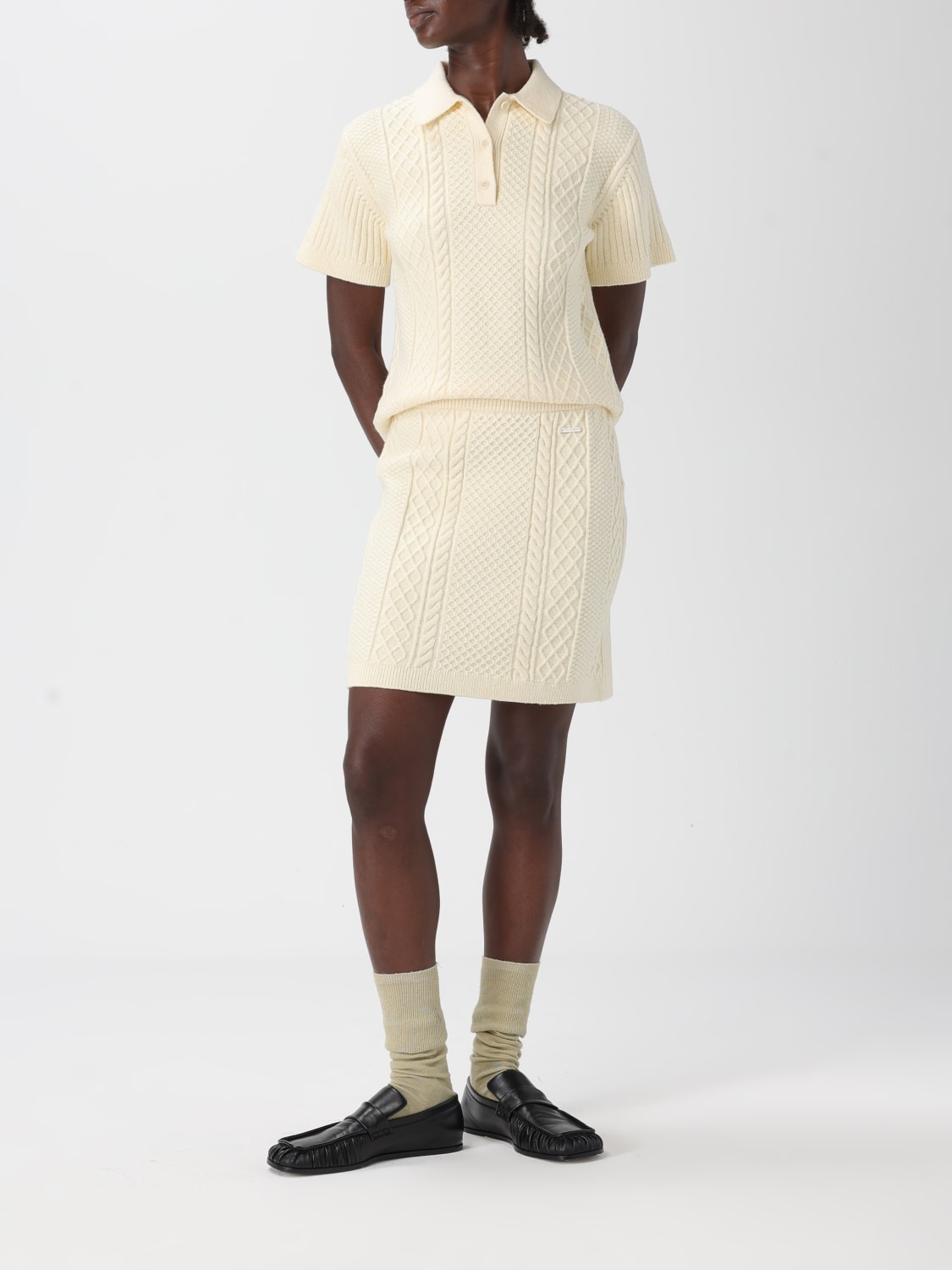 JW ANDERSON FALDA: Falda mujer Jw Anderson, Crudo - Img 2