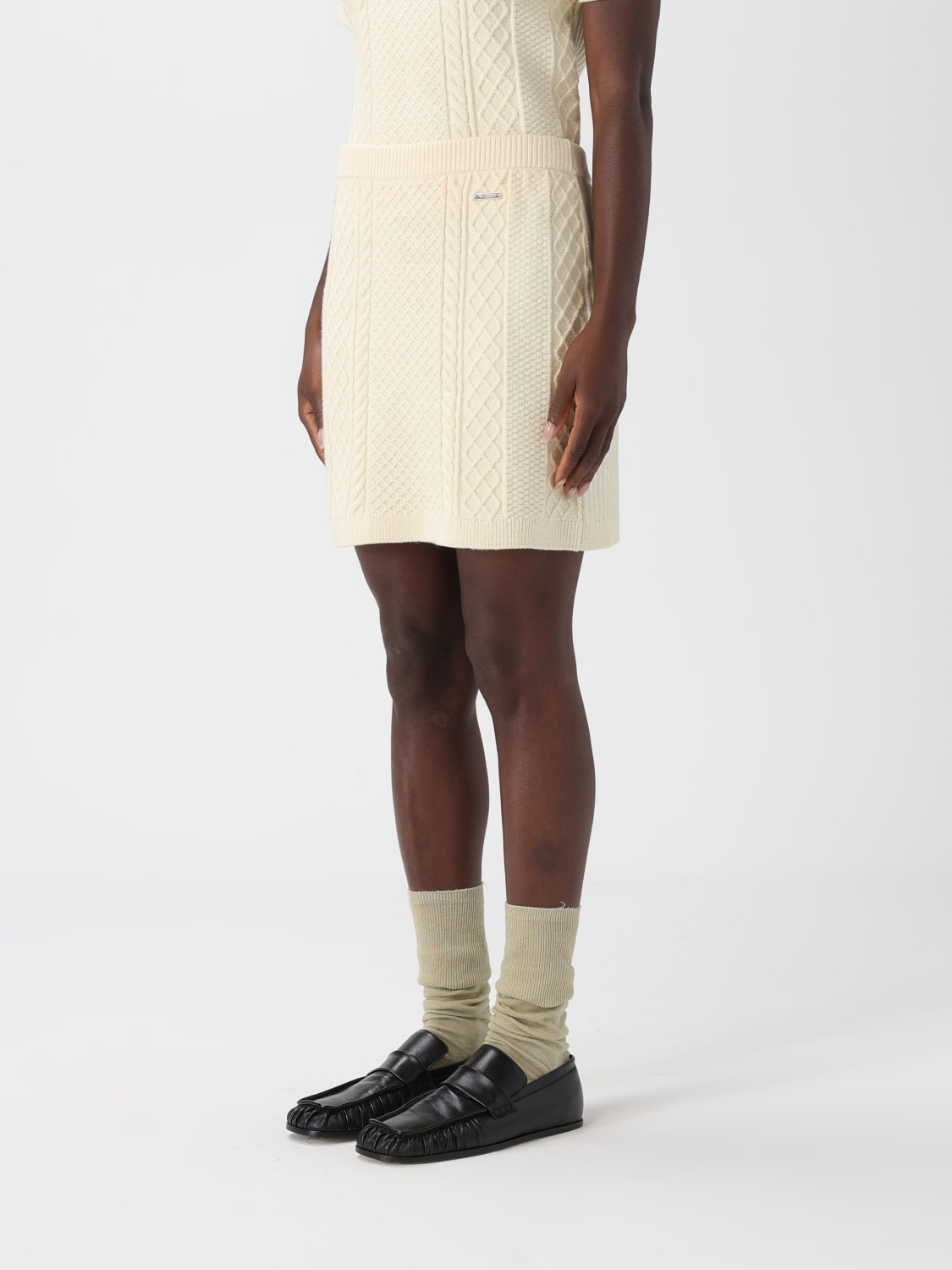 JW ANDERSON FALDA: Falda mujer Jw Anderson, Crudo - Img 4