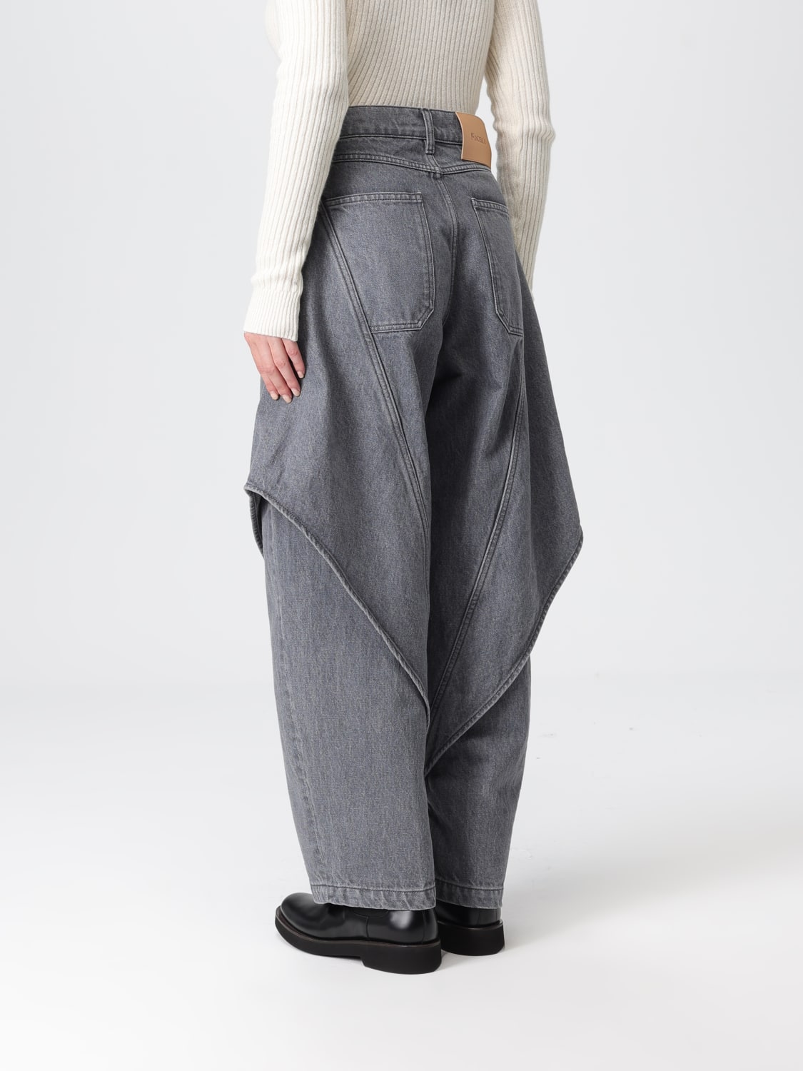 JW ANDERSON VAQUEROS: Vaquero mujer Jw Anderson, Gris - Img 3