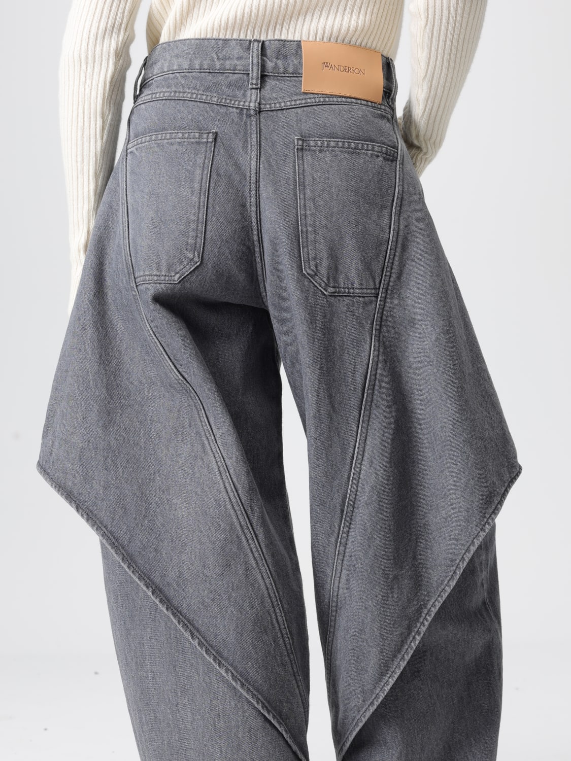 JW ANDERSON VAQUEROS: Vaquero mujer Jw Anderson, Gris - Img 5