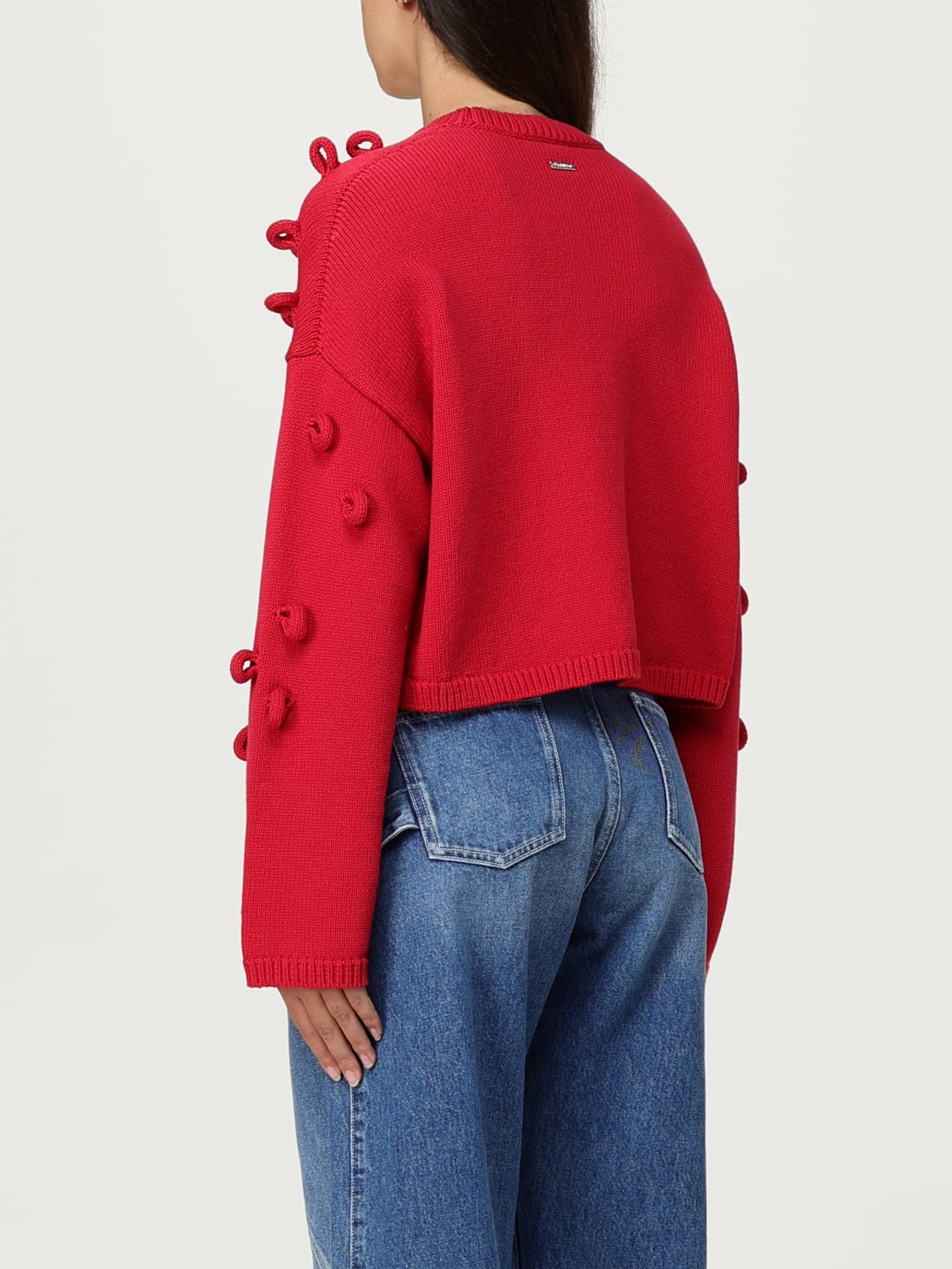 JW ANDERSON JERSEY: Jersey mujer Jw Anderson, Rojo - Img 3