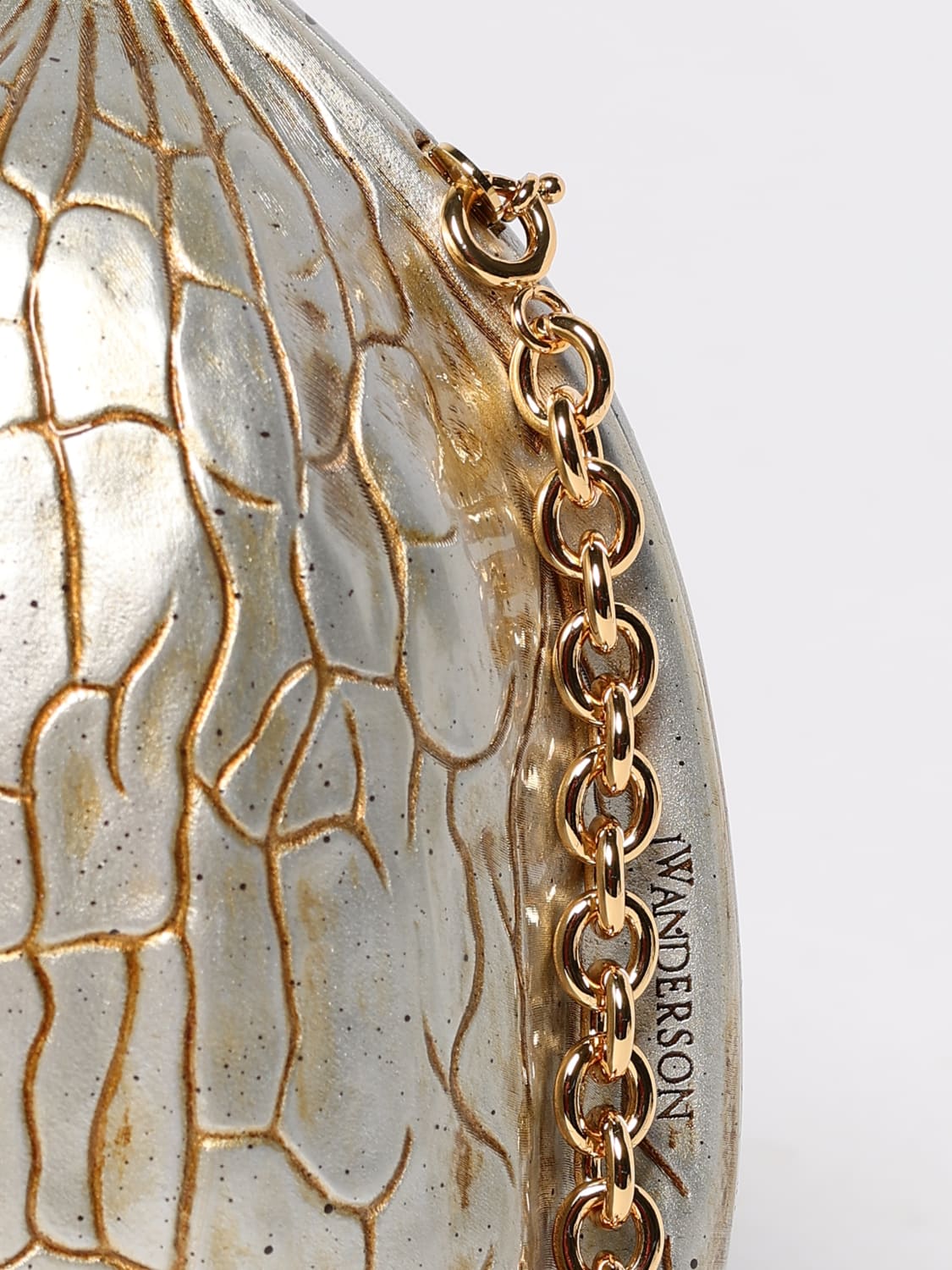 JW ANDERSON MINI BAG: Shoulder bag woman Jw Anderson, Gold - Img 4